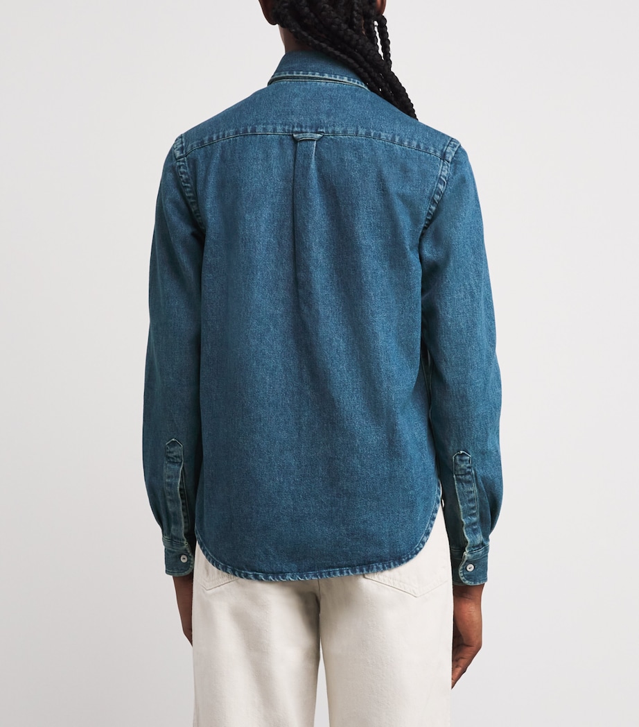 Denim Classic Shirt BLUE Image 4