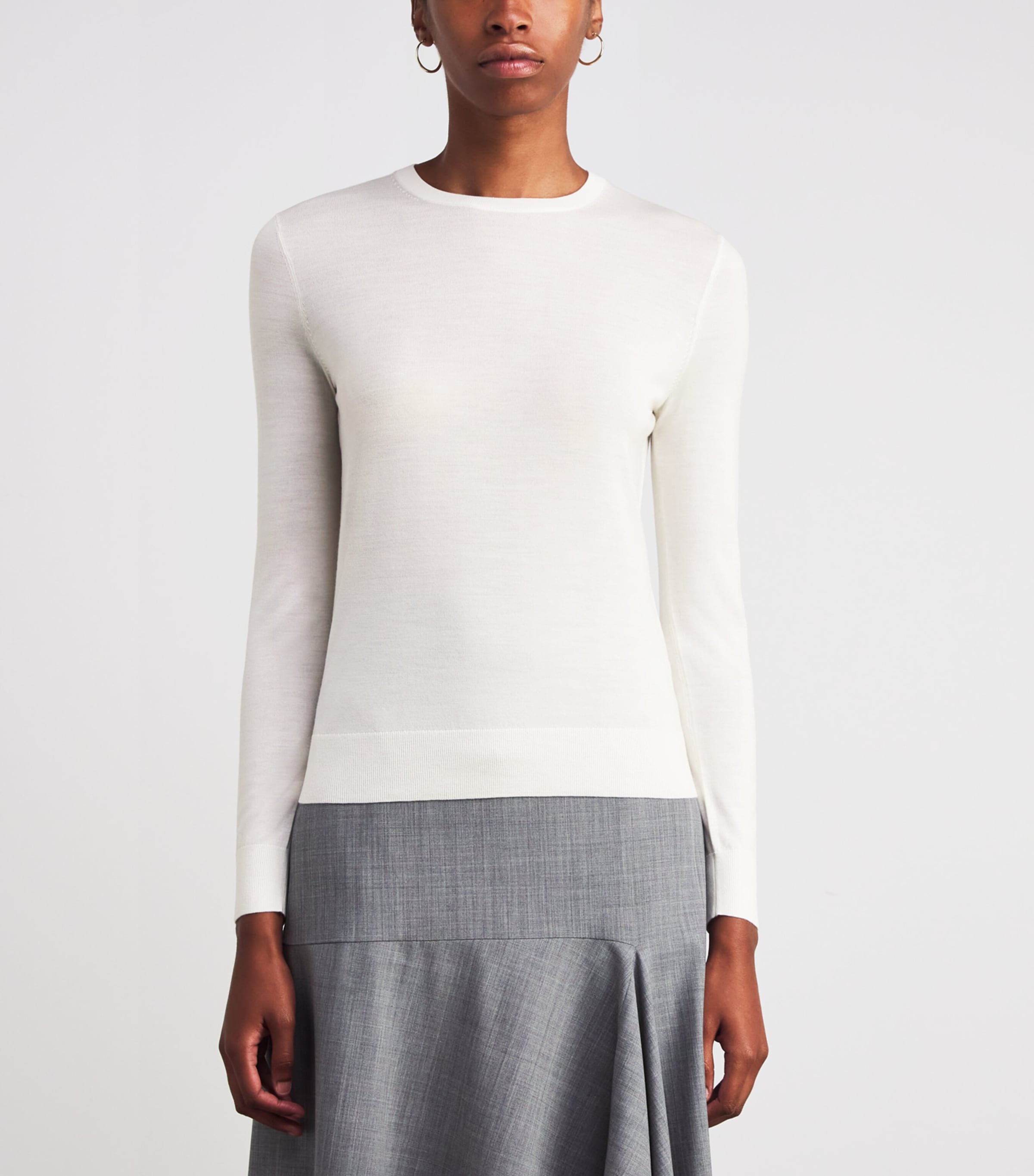 Wool Sweater NEW IVORY Image 3