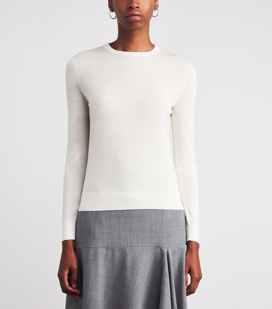 Wool Sweater NEW IVORY Image 3