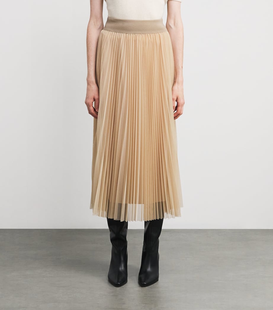 Tulle Maxi Skirt 0157 ACERO Image 3