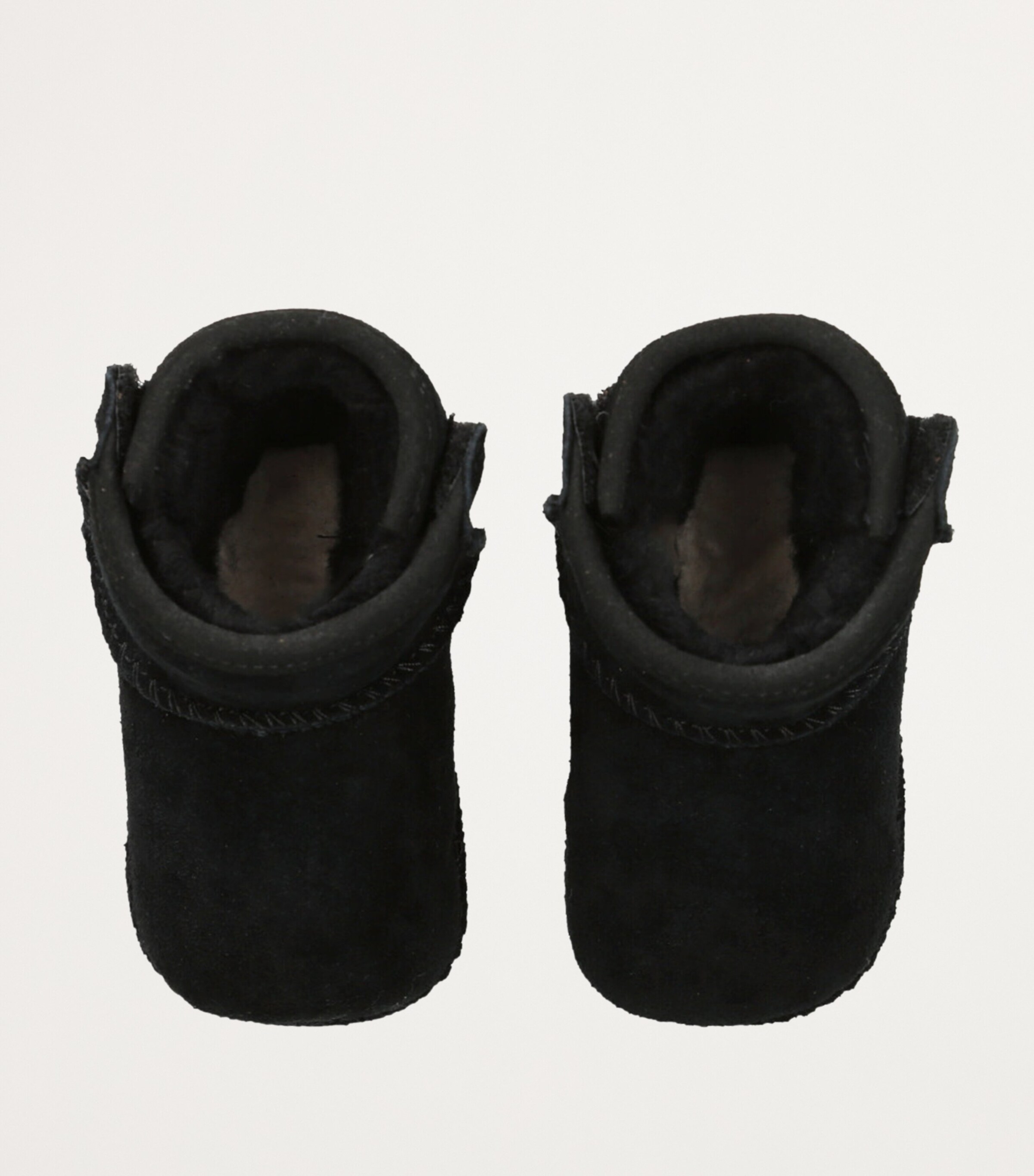 Suede Classic Baby Booties BLACK Image 4