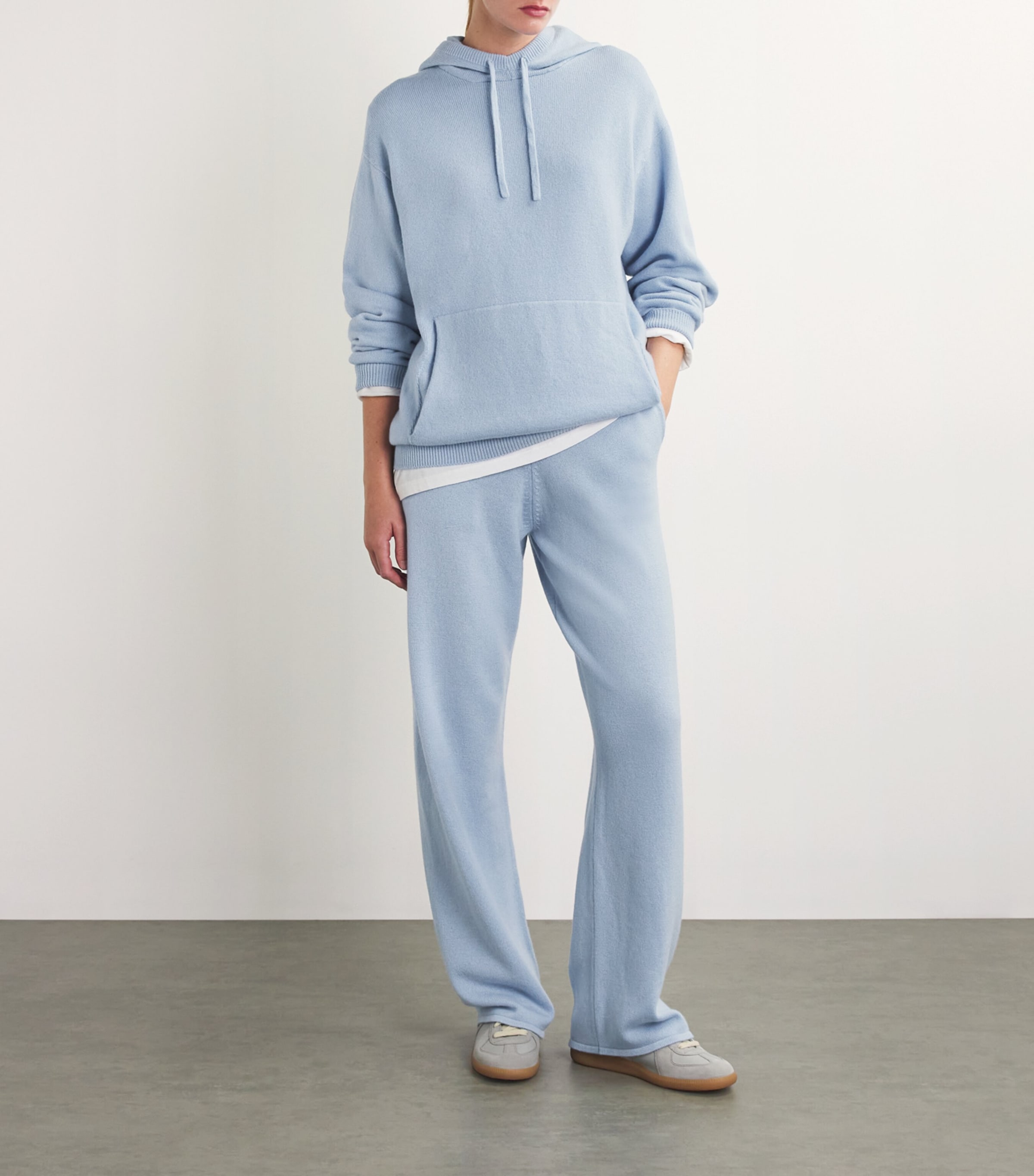 Cashmere Wide-Leg Sweatpants MIRAGE Image 2