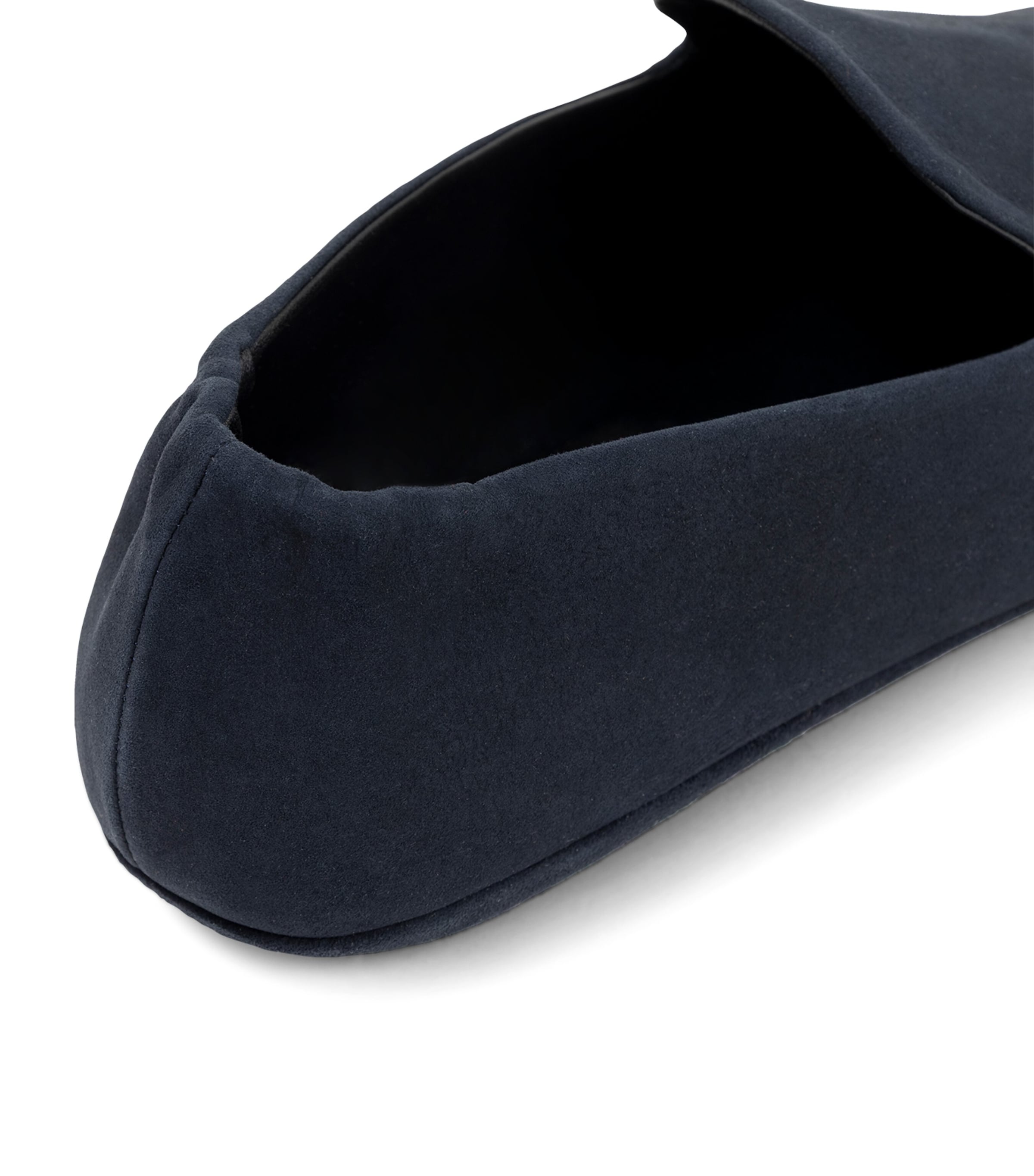 Frette Suede Frisbee Slippers Blu Image 2