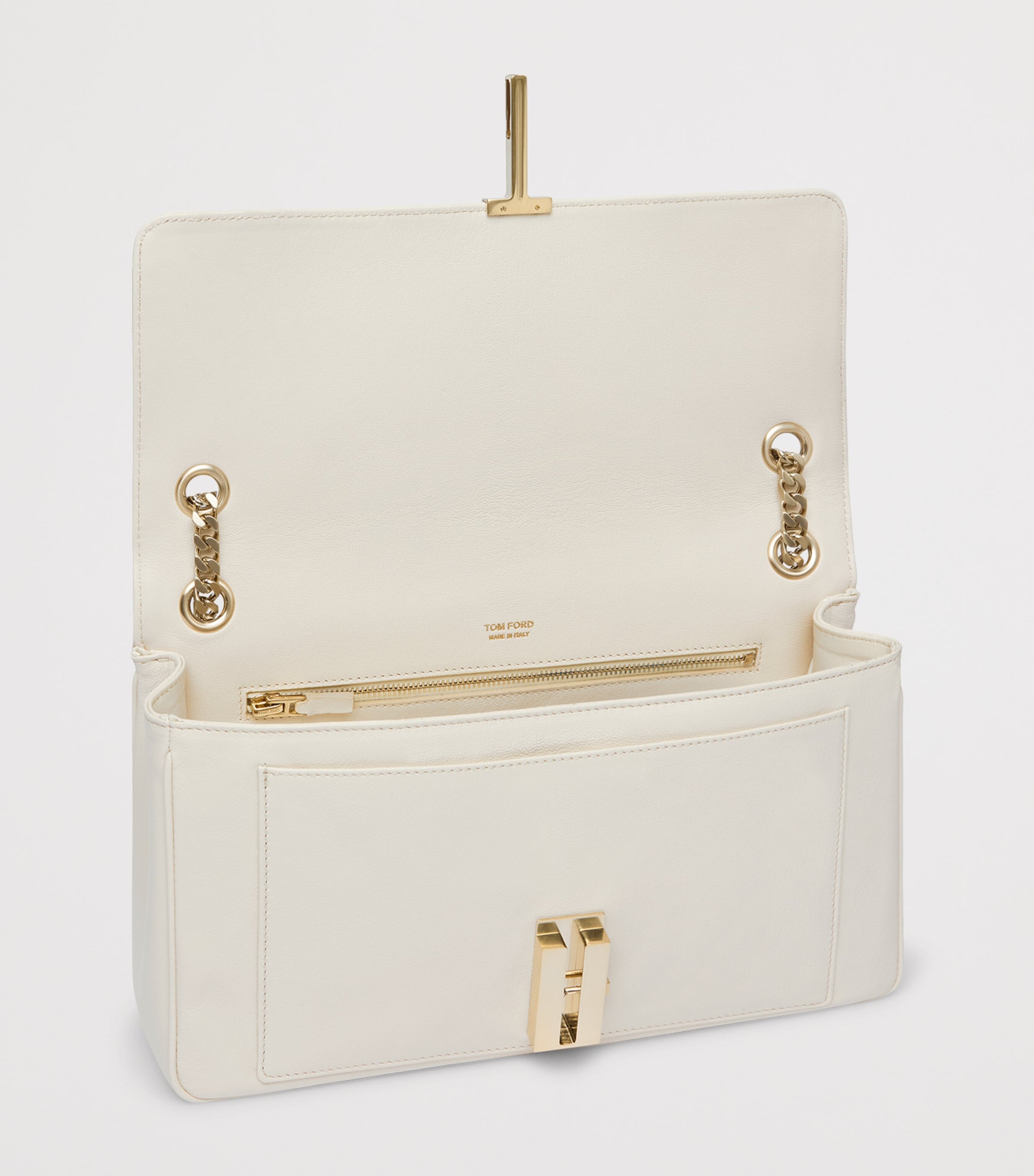 TOM FORD Large Leather Shoulder Bag Wba Image 5