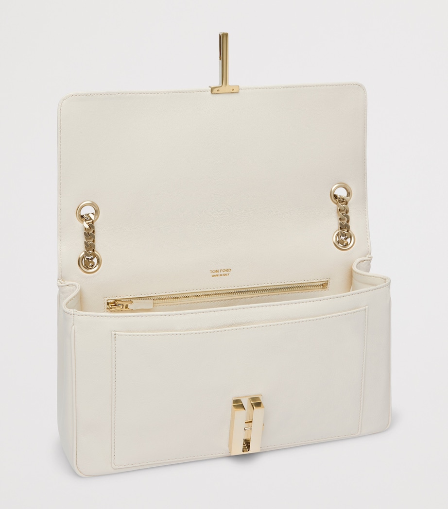 TOM FORD Large Leather Shoulder Bag Wba Image 5