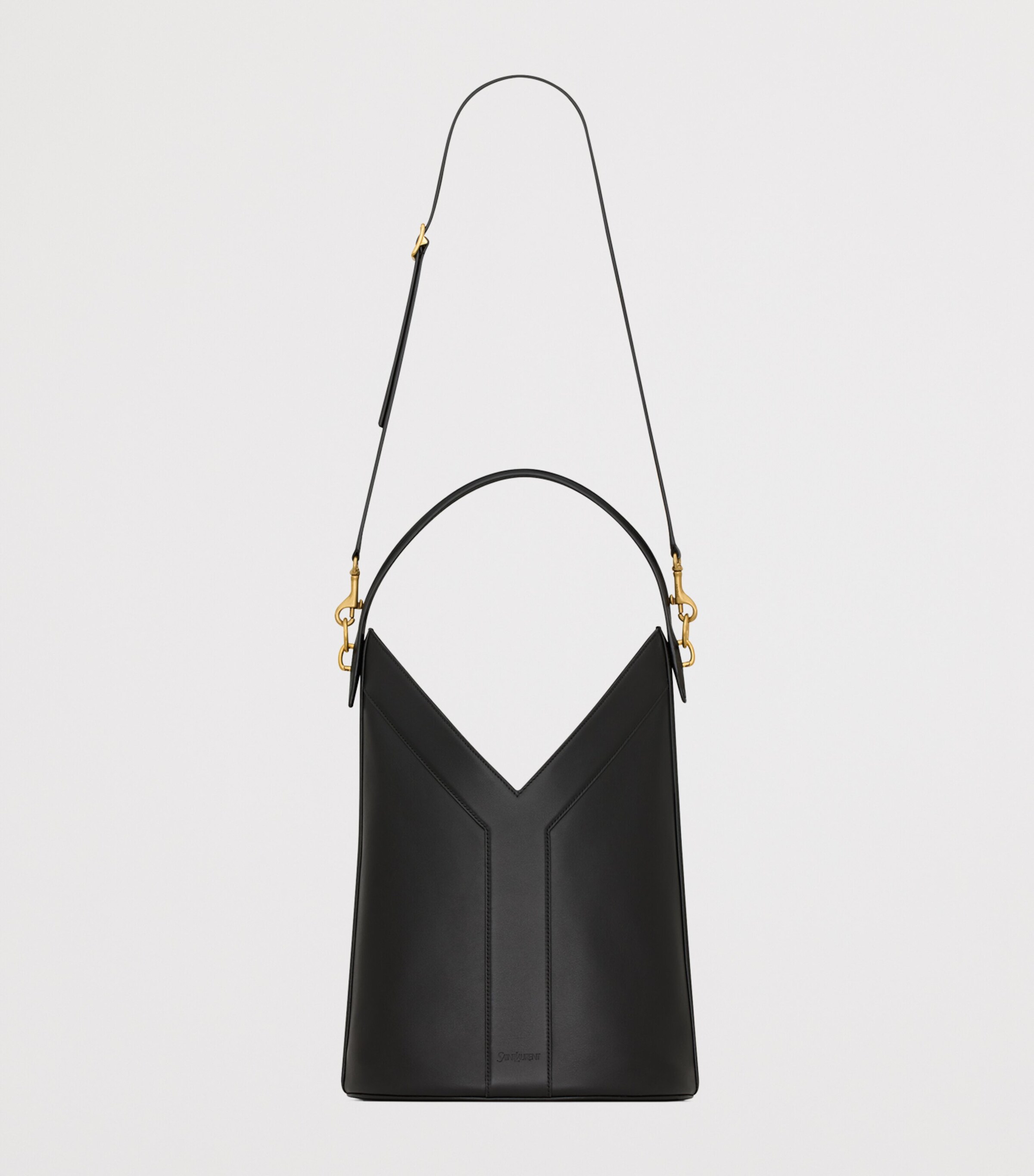 Saint Laurent Leather Y Bucket Bag Image 2