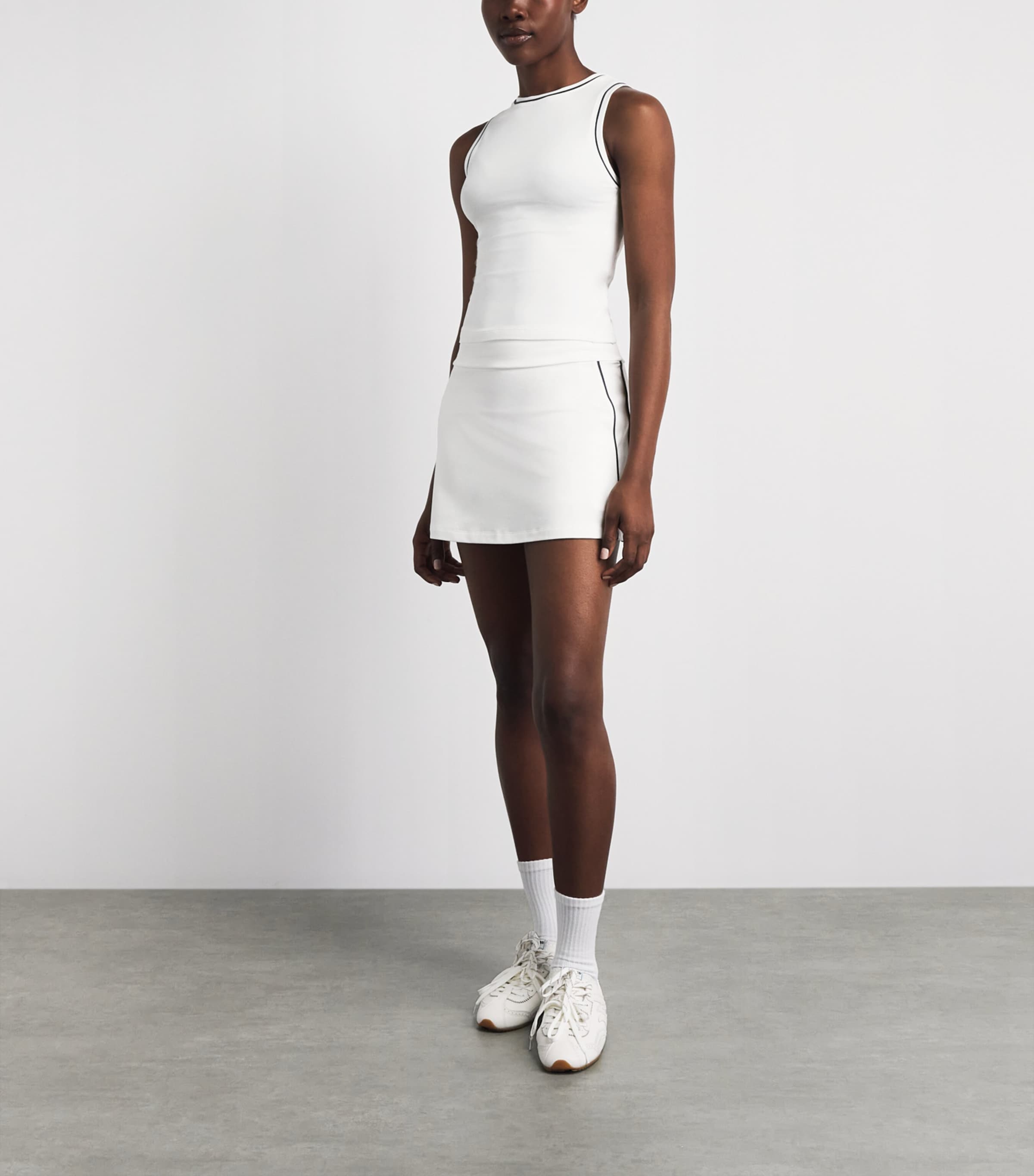 Varley Womens Lettie Tank Top White Image 2