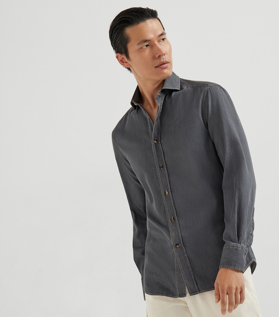 Denim Shirt CRE01 Image 5
