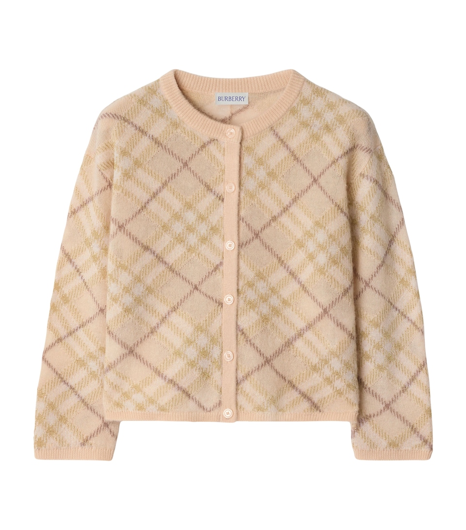 Check Cardigan (3-12 Years)