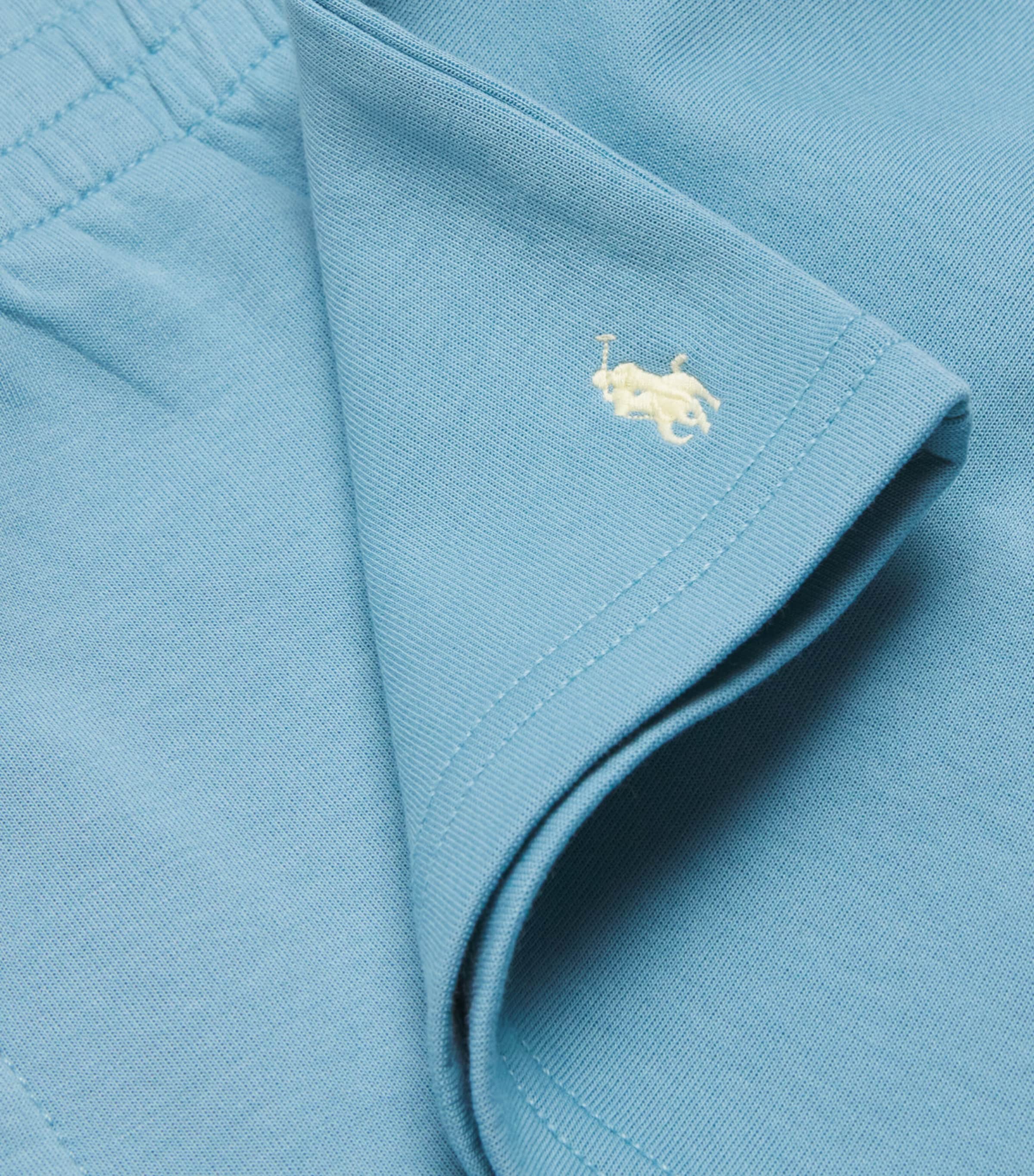 Ralph Lauren Kids Polo Pony Sweatshorts (2-7 Years) Cassidy Blue Image 3