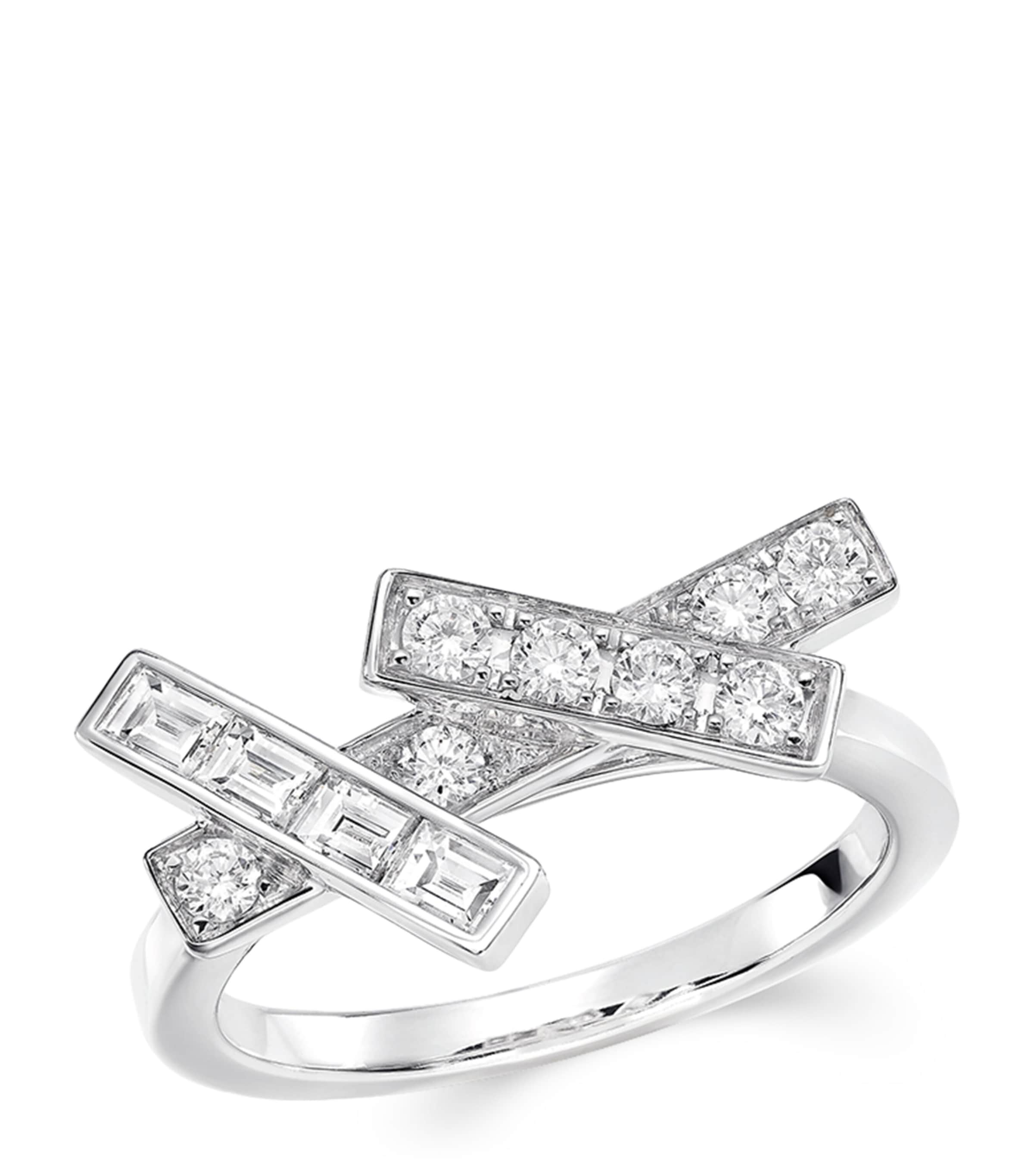 Graff White Gold and Diamond Threads Ring White Gold Image 1