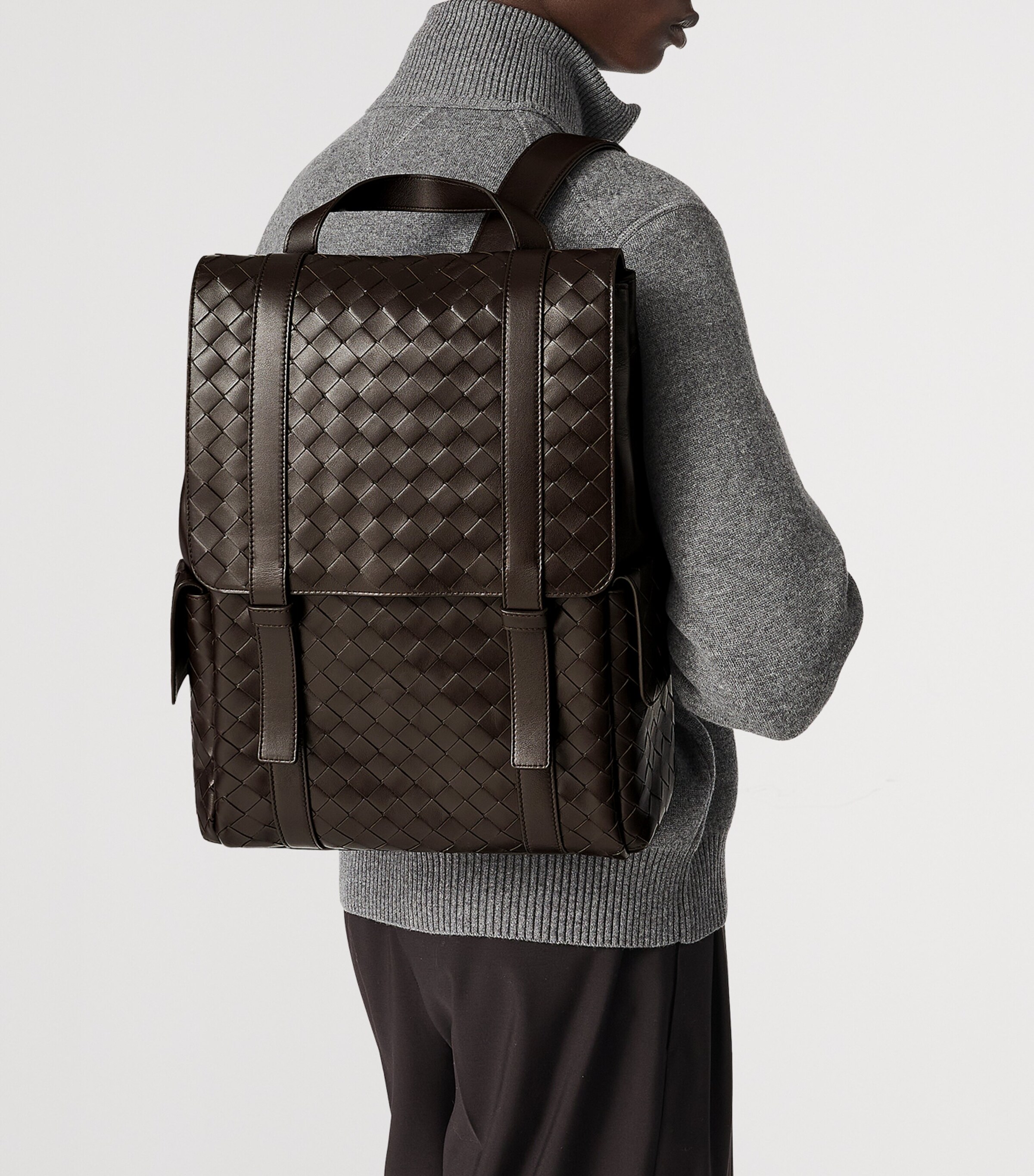 charles and keith leather backpack Charles & Keith