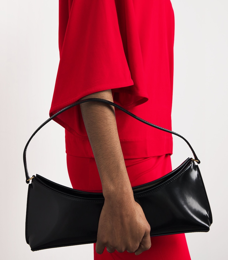 Cape-Sleeve Blouse 250 RED Image 6