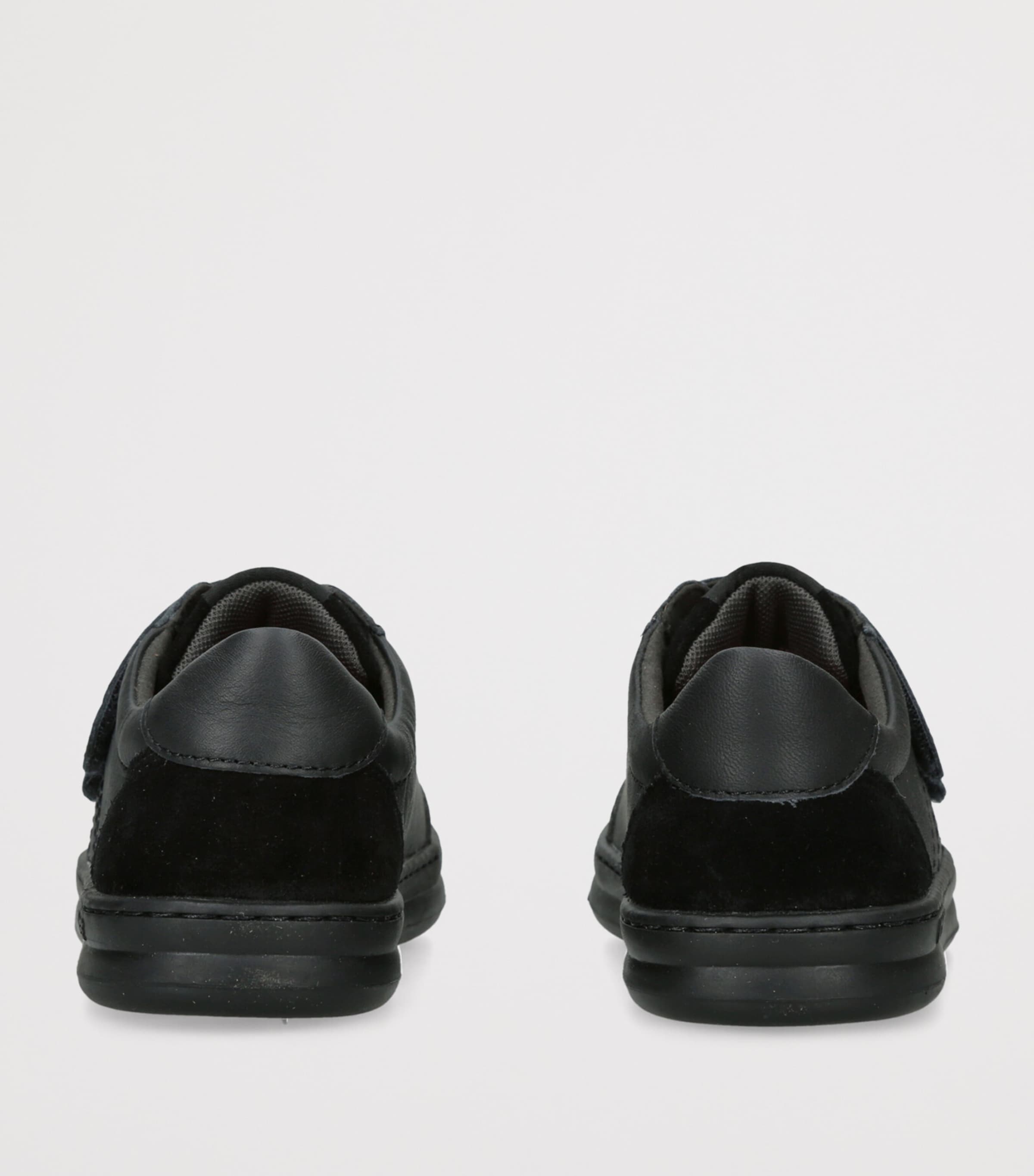 Camper Leather Pelotas School Shoes Black Image 4