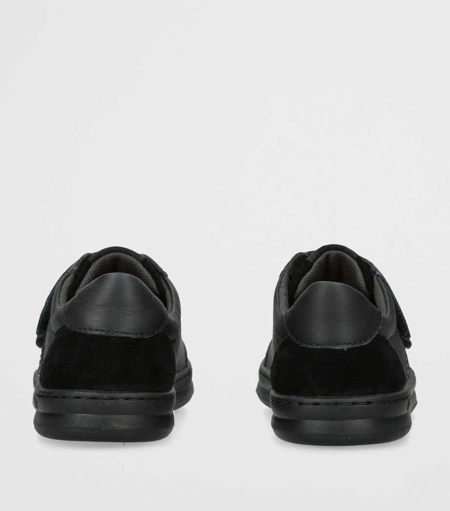 Camper Leather Pelotas School Shoes Black Image 4