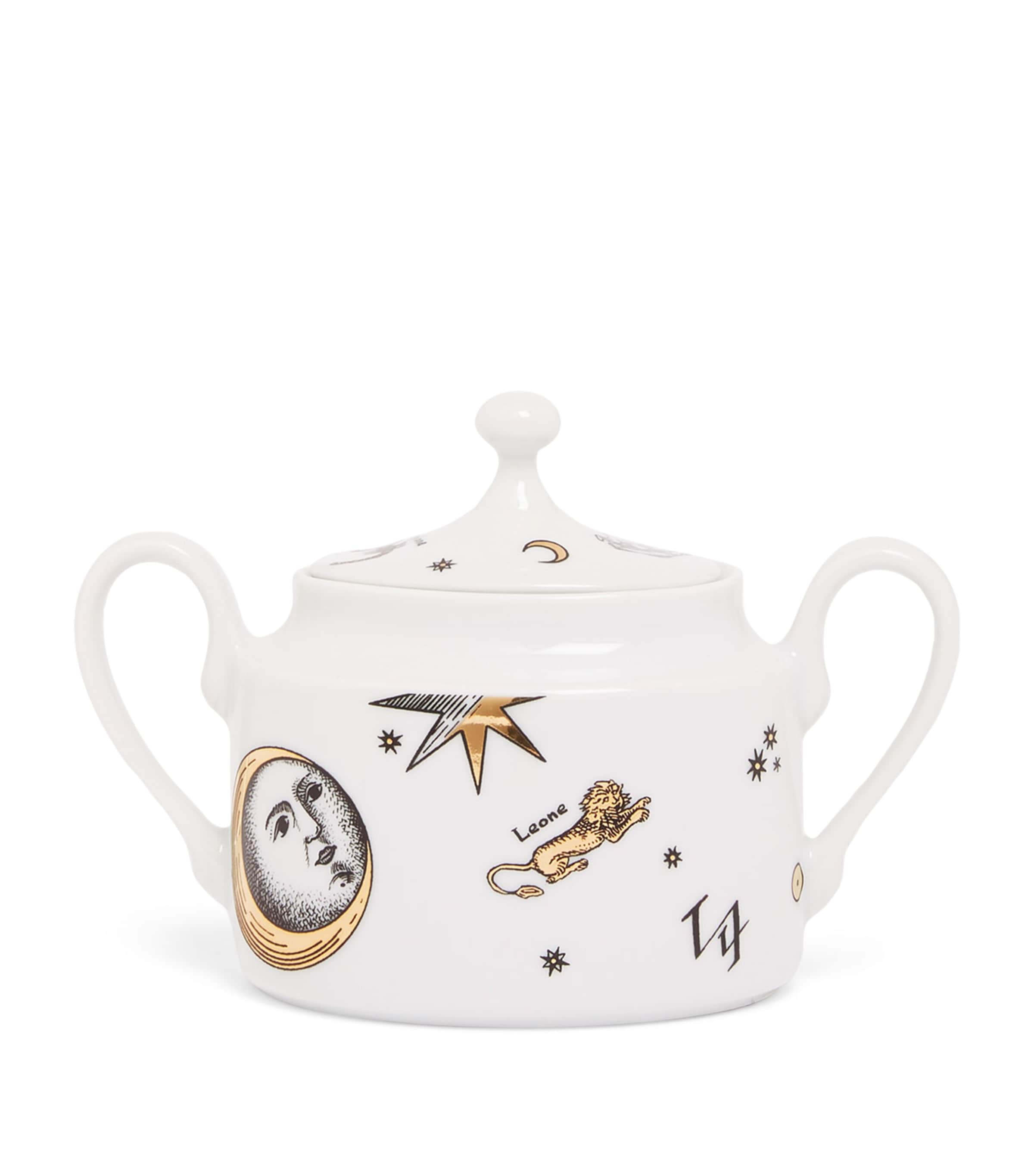 Fornasetti Porcelain Astronomici Sugar Bowl Image 2