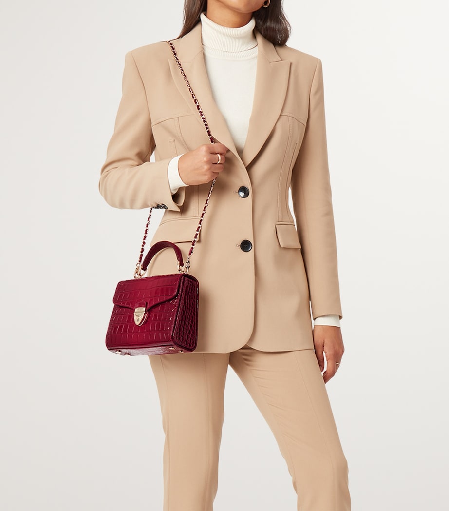 Midi Mayfair Top-Handle Bag CHERRY OMBRE Image 2