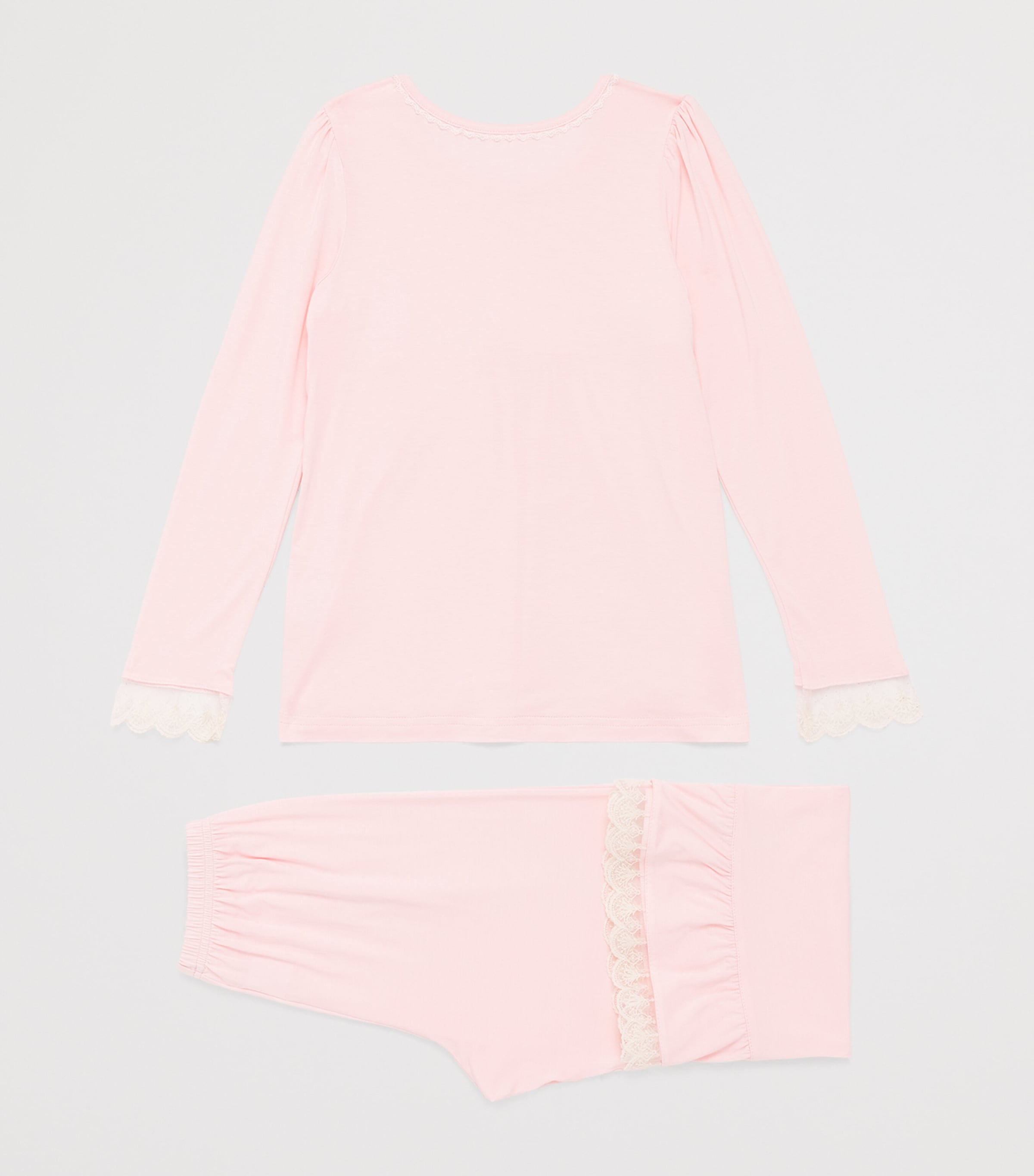 Amiki Leila Pyjama Set (2-14 Years) Baby Pink Image 2