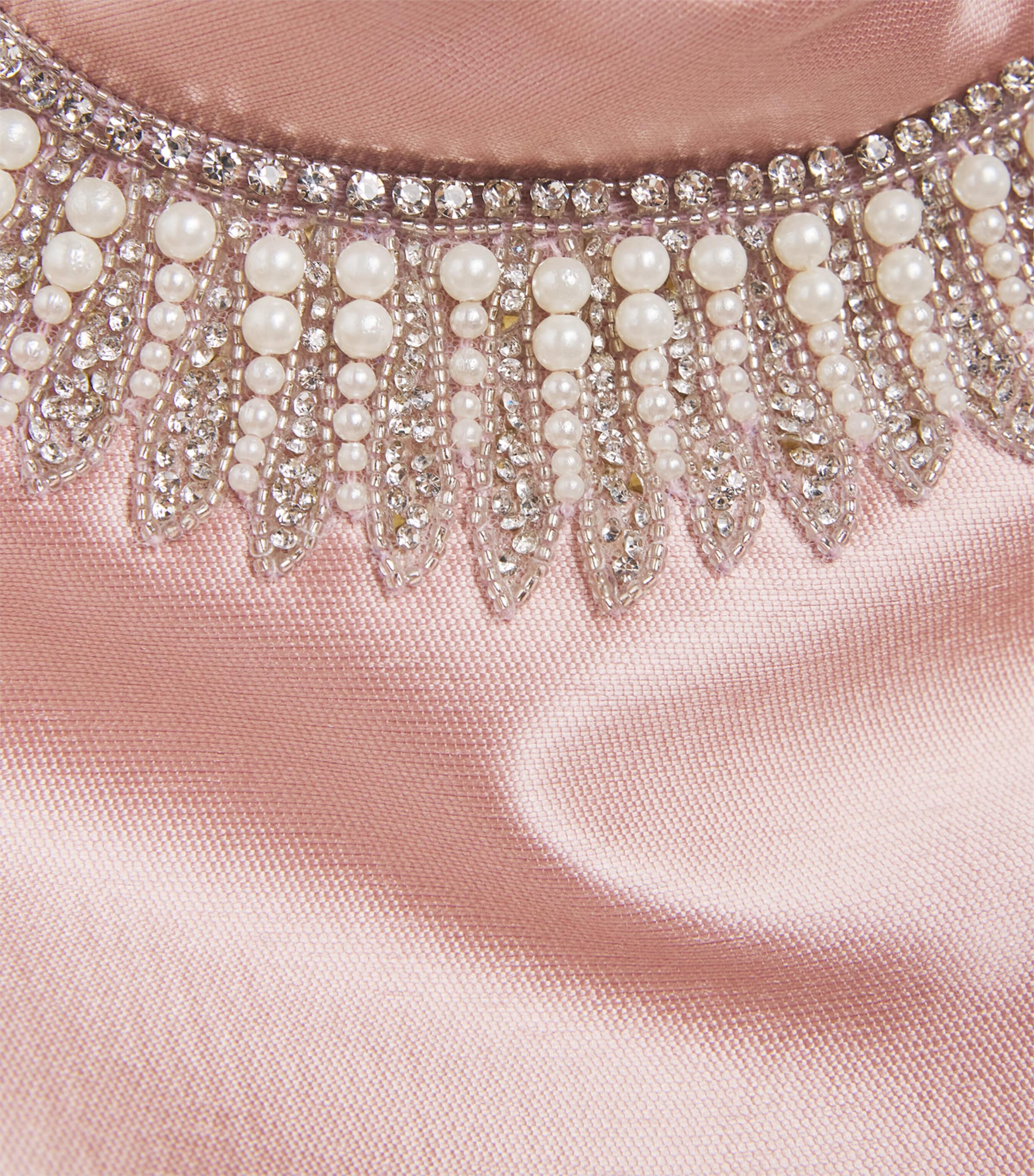 MAISON AVA Embellished-Neck Dress (4-14 Years) Pink Image 3