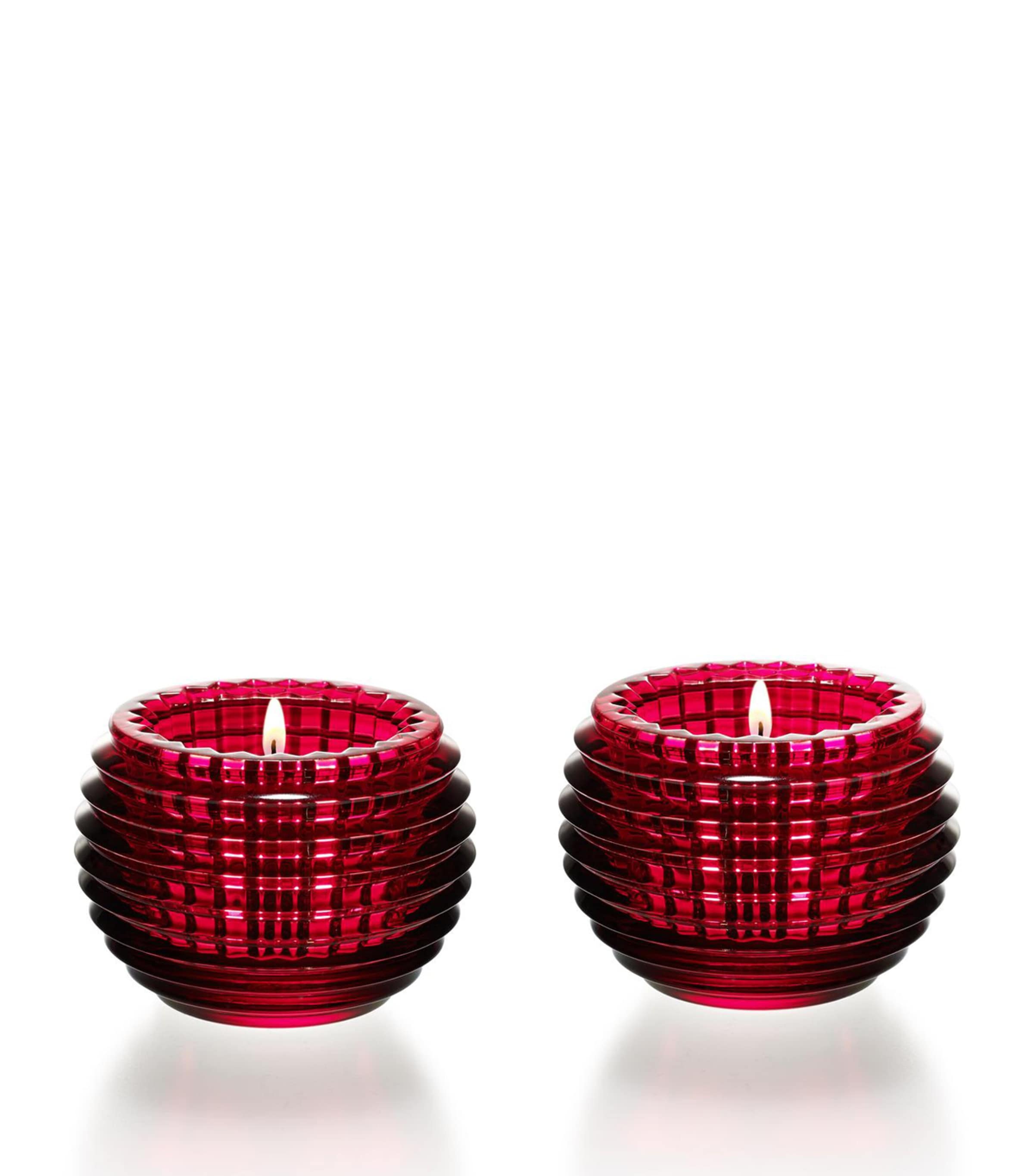 Baccarat Eye Red Photophore Votives