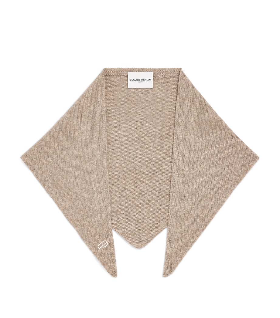 Cashmere Scarf HEATHER BEIGE Image 1