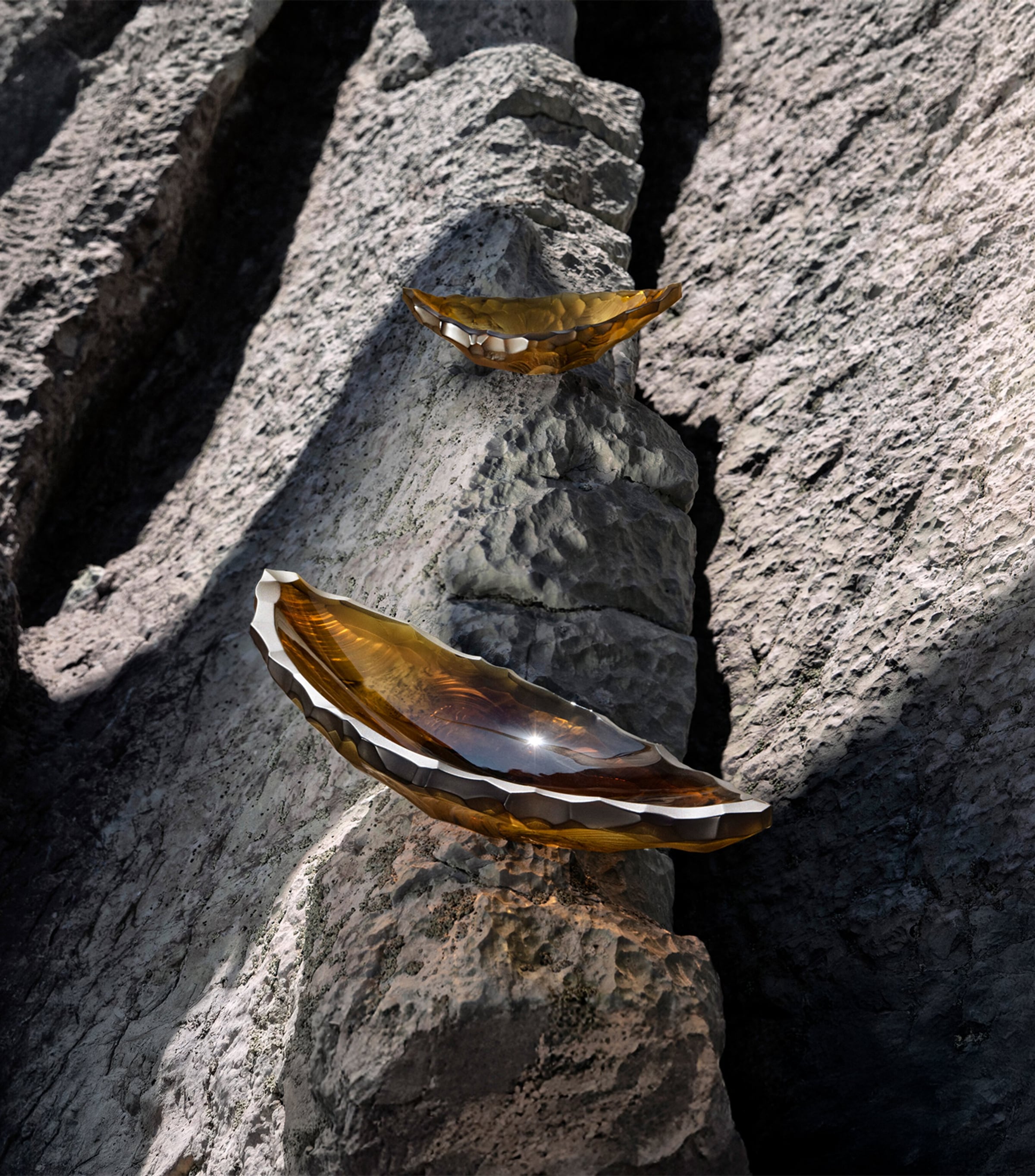 Small Crystal Silex Bowl (22cm) CANYON Image 3