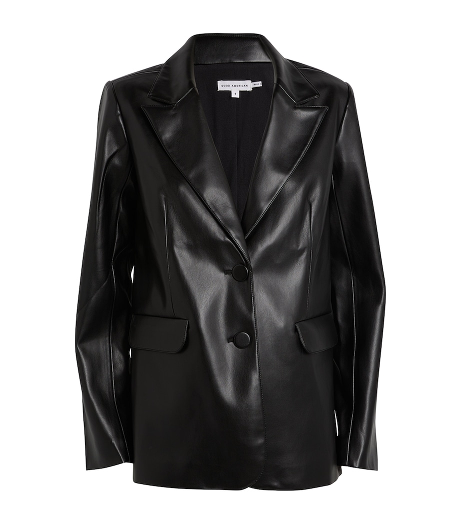 Leather Charles Blazer BLACK Image 1