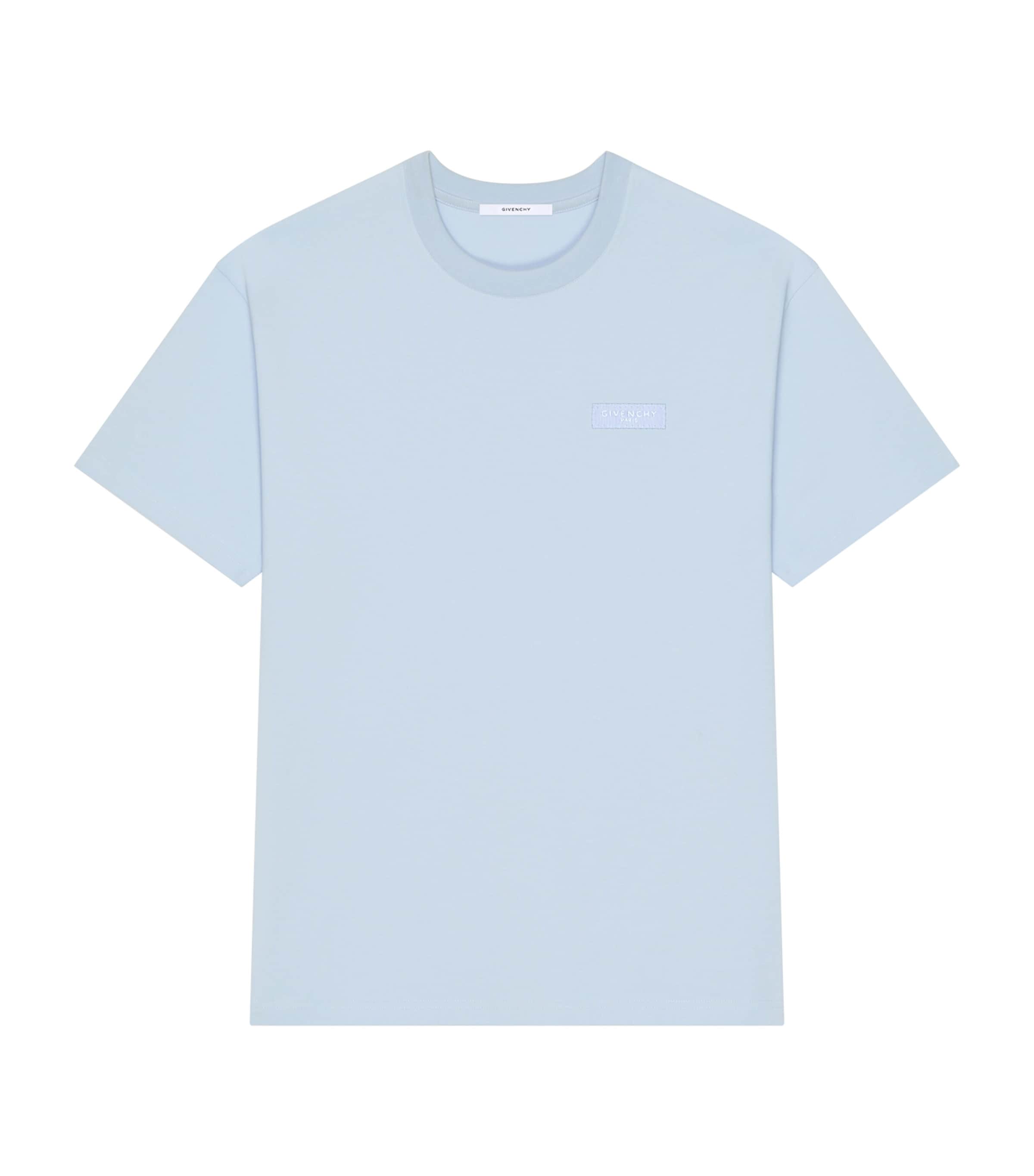 Givenchy Mens Cotton Logo T-Shirt Image 1