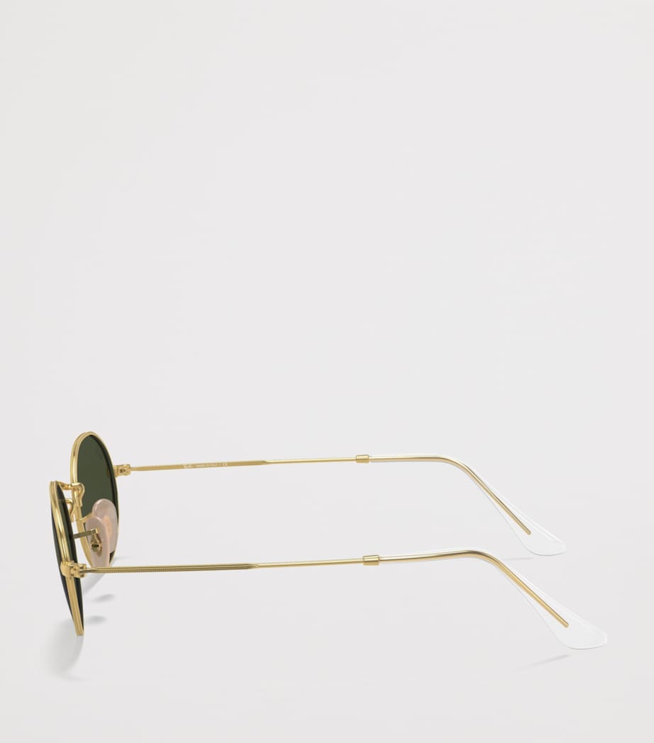 Ray-Ban RB3547 Oval Metal Sunglasses Image 3