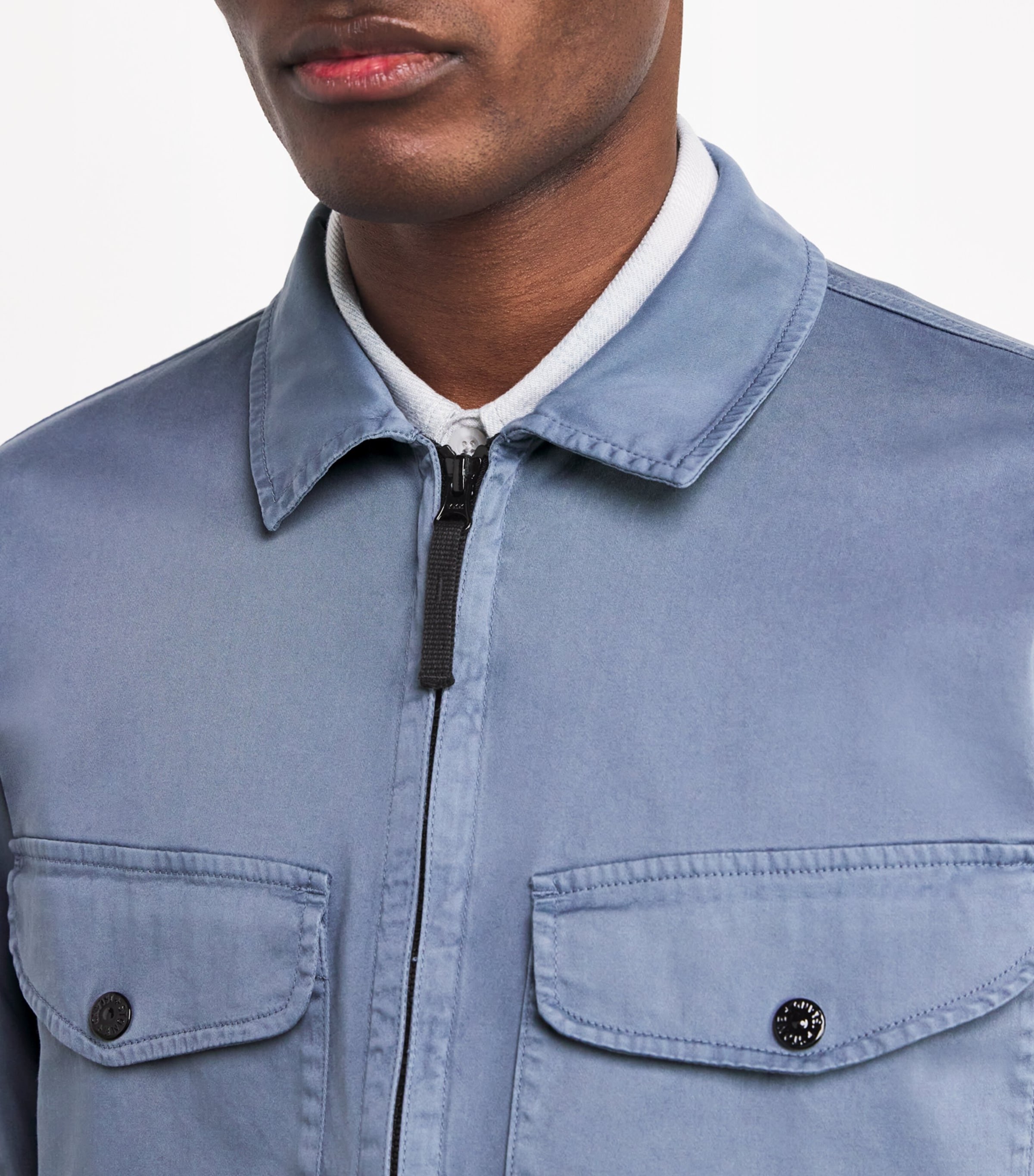 Stone Island Stretch-Cotton Compass Logo Overshirt | Harrods US Stone Island Stretch-Cotton Compass Logo Overshirt | Harrods US