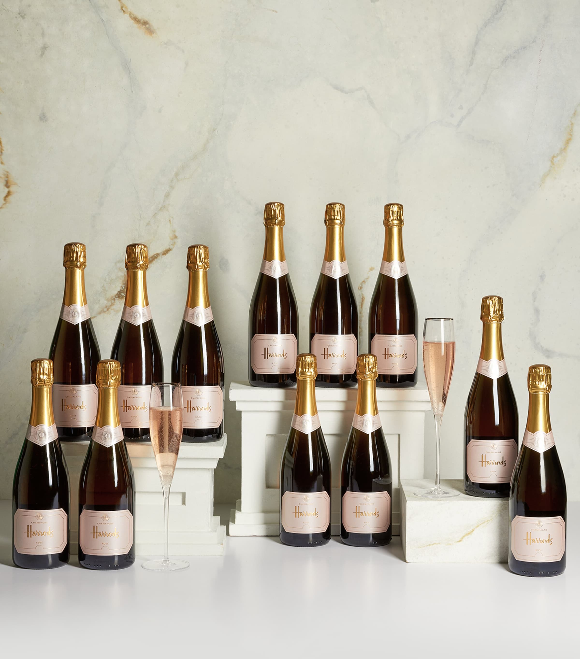Rosé Champagne Non Vintage Case (12 Bottles) - Champagne, France