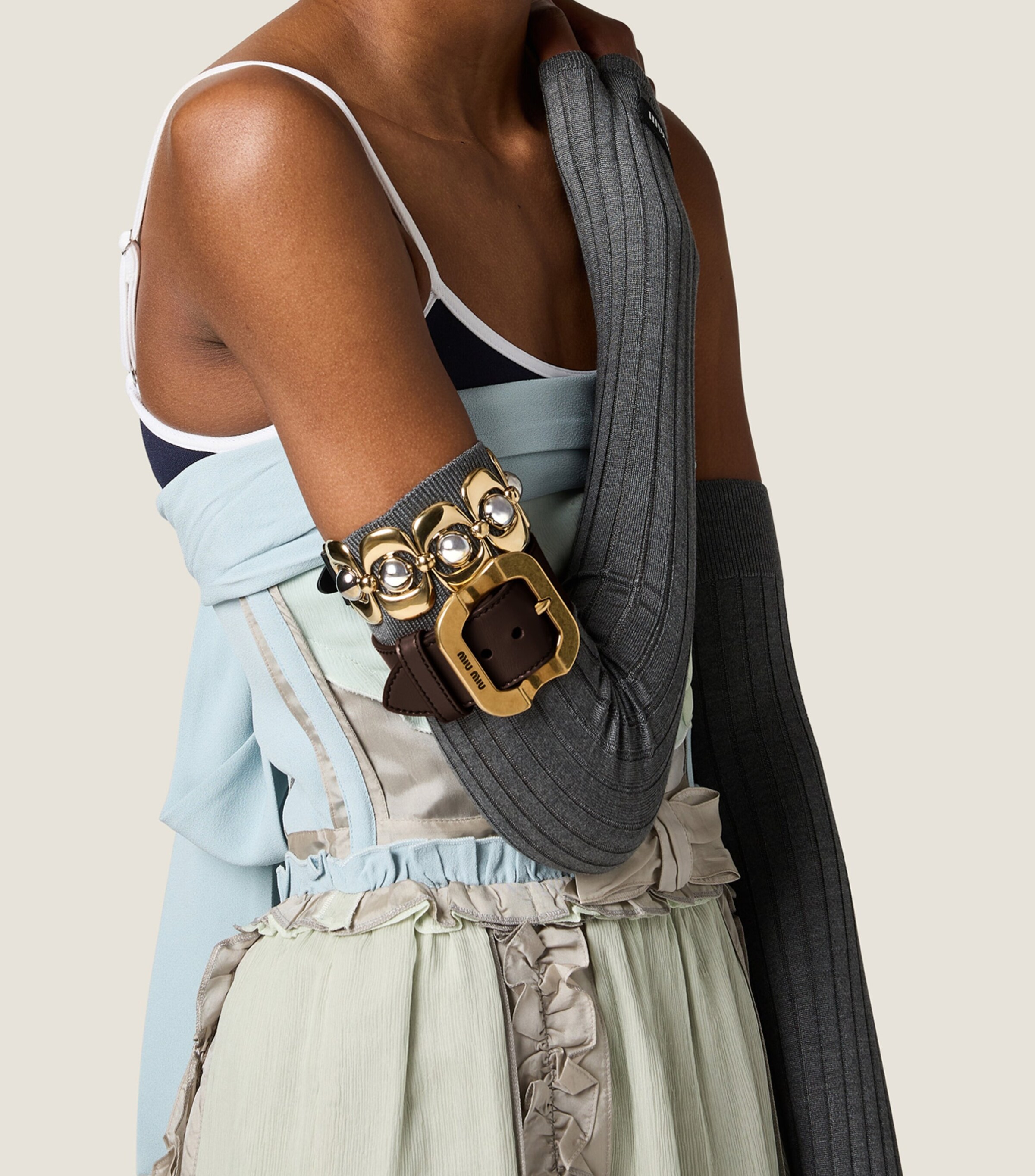 Leather Buckle Bracelet F0XMZ Image 2