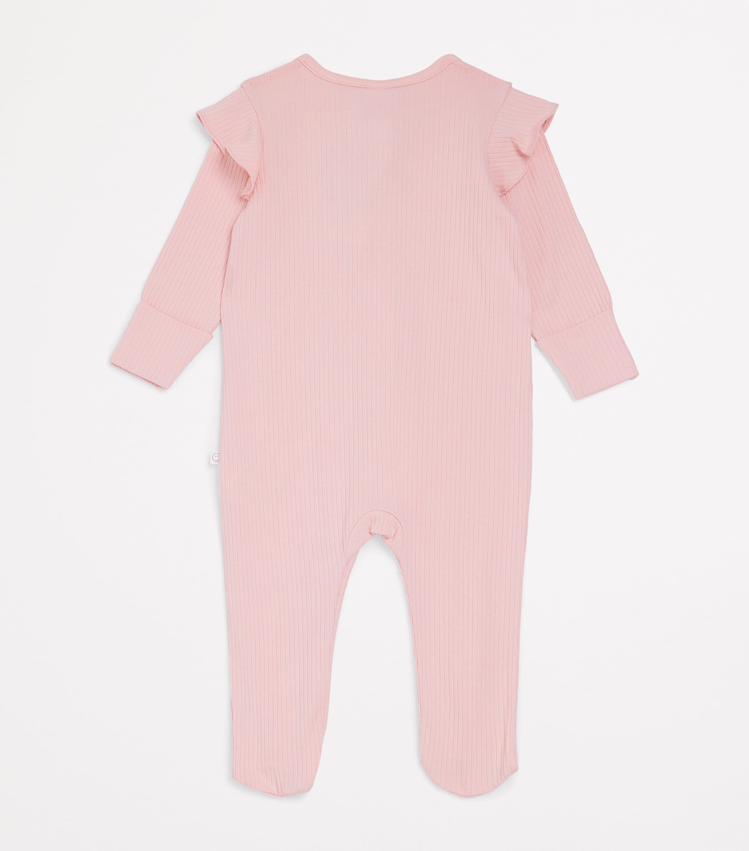 Ruffle-Trim All-In-One (0-18 Months) BLUSH FRILL Image 2