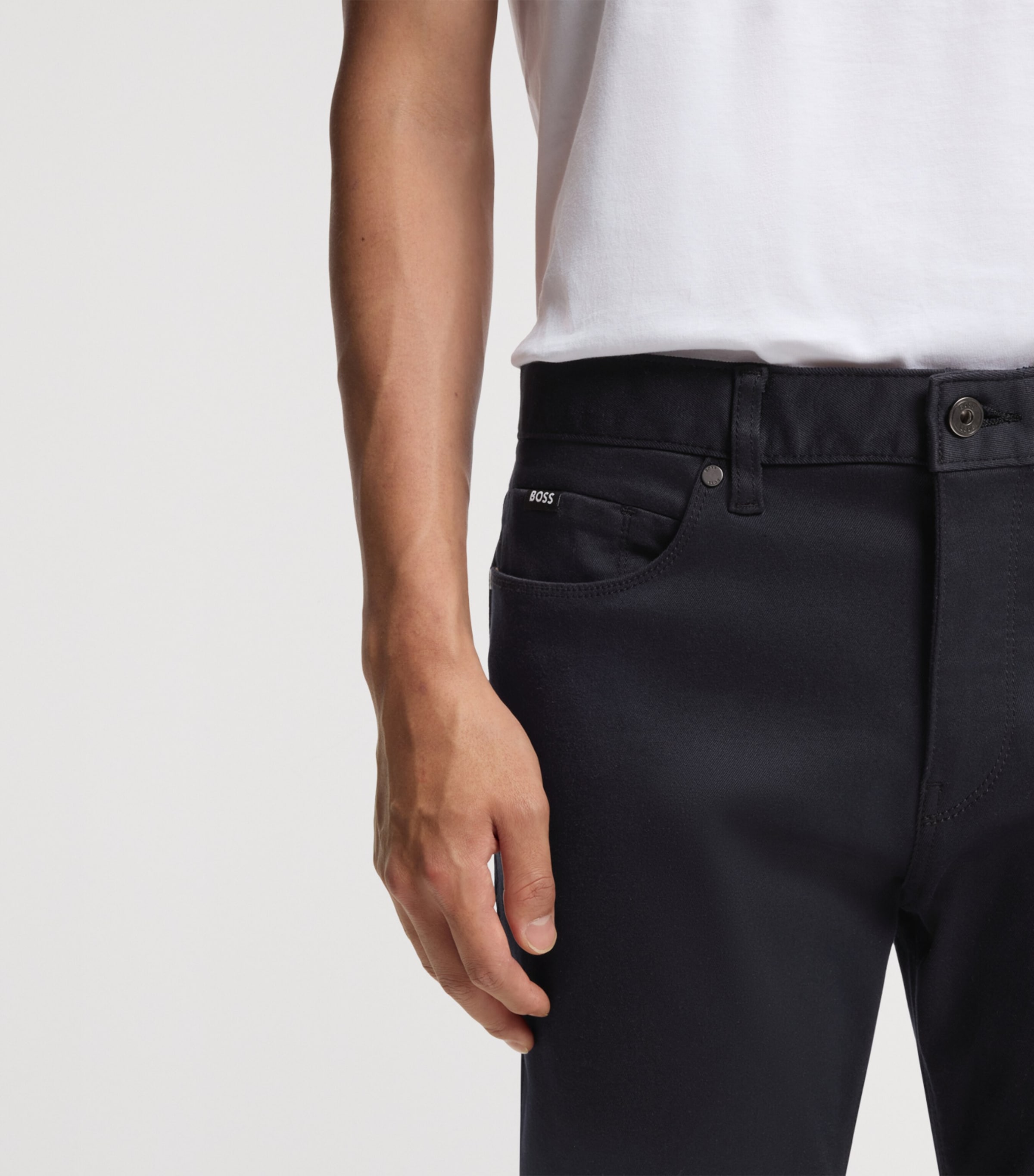 BOSS Mens Delaware Slim Jeans Image 5