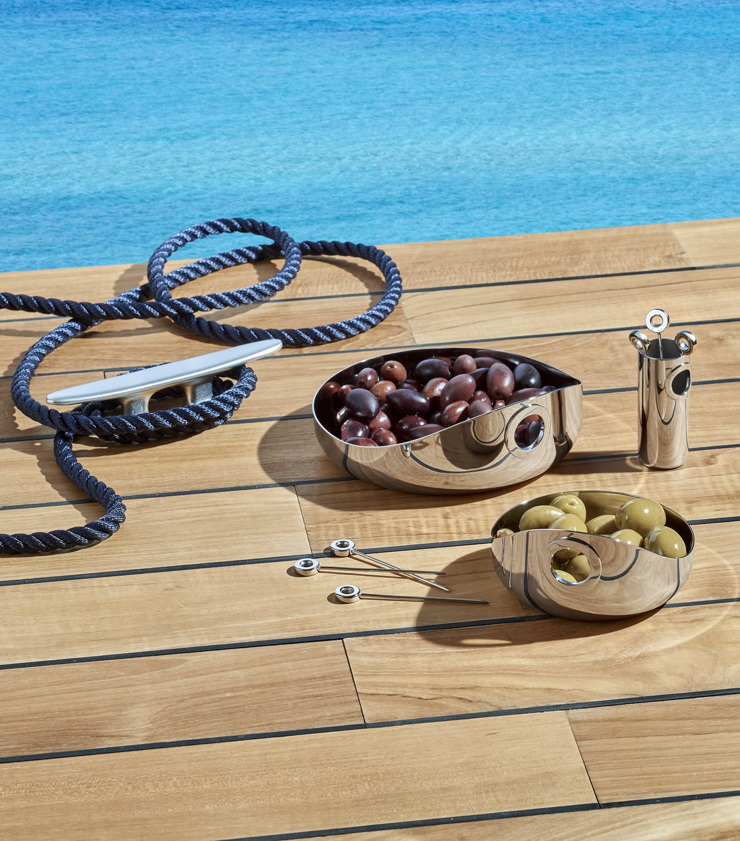 Stainless Steel Oh de Christofle Bowl (16cm) SILVER Image 2