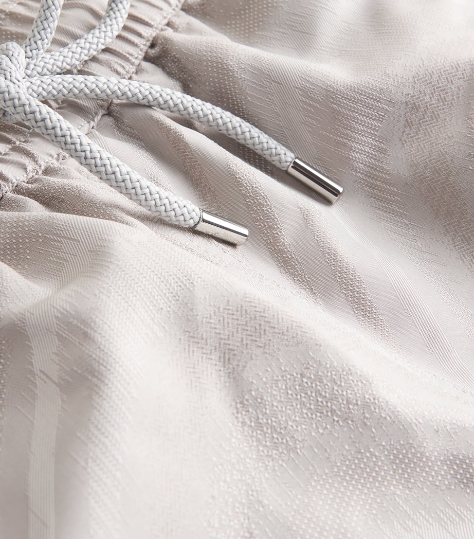 Jacquard Rio Swim Shorts 906-OYSTER Image 5