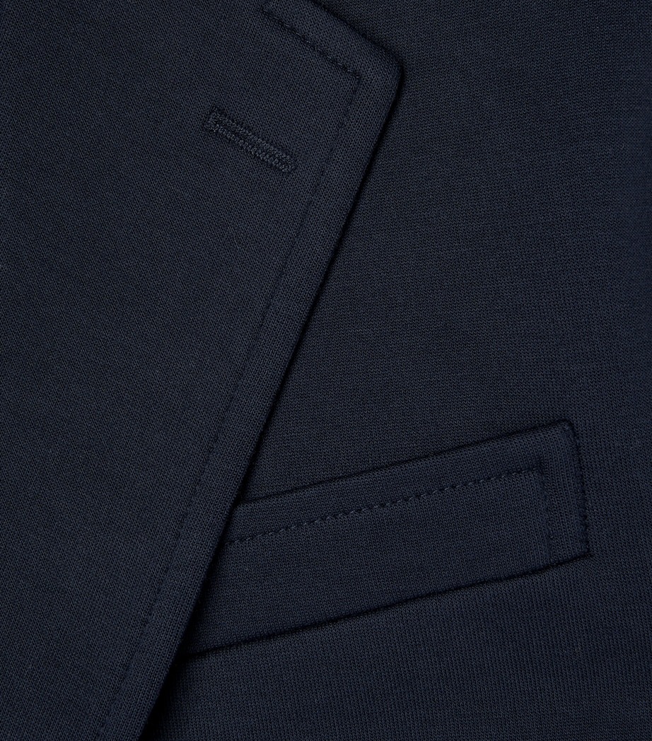 Double-Knit Blazer AVIATR NVY Image 5