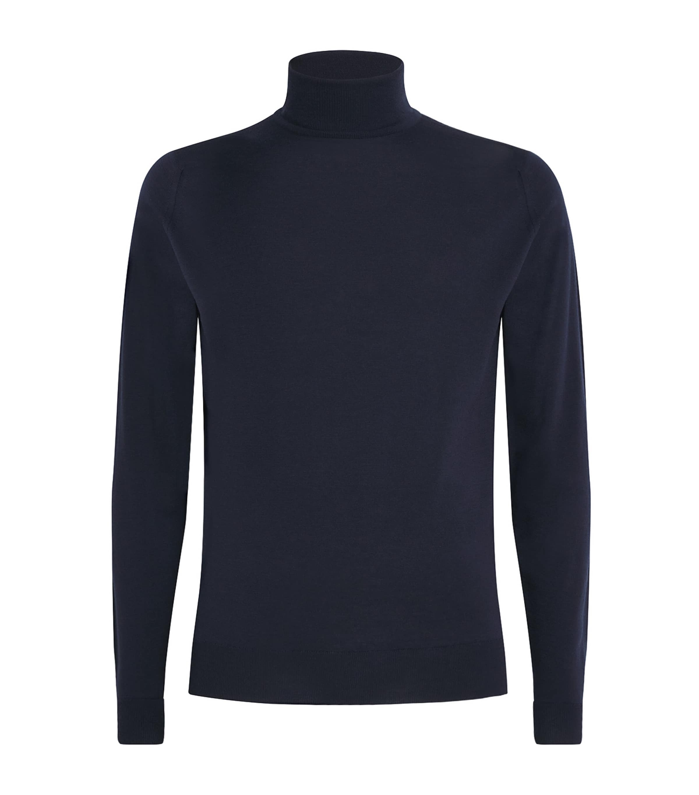 Merino Wool Cherwell Rollneck Sweater MIDNIGHT Image 1