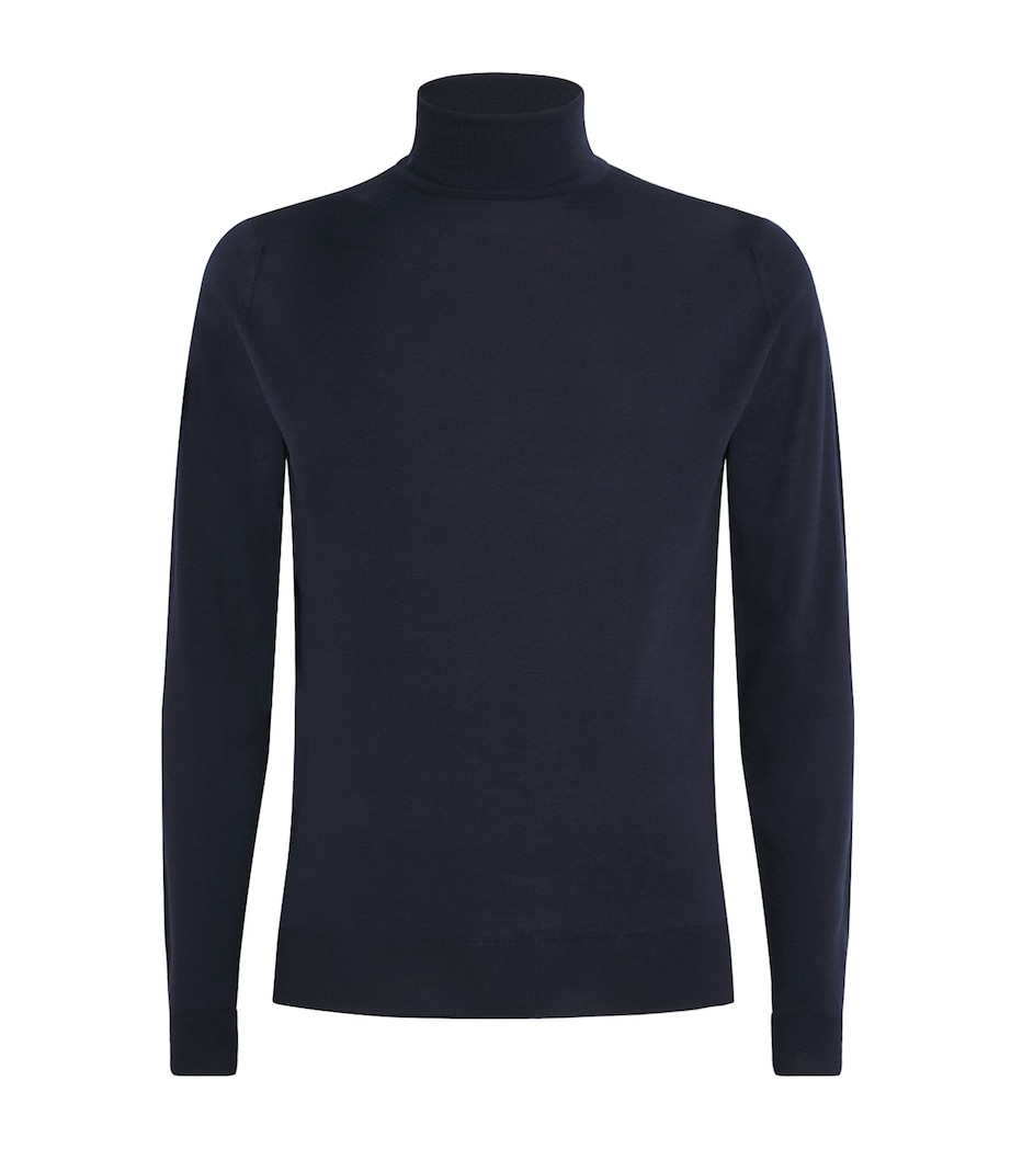 Merino Wool Cherwell Rollneck Sweater MIDNIGHT Image 1