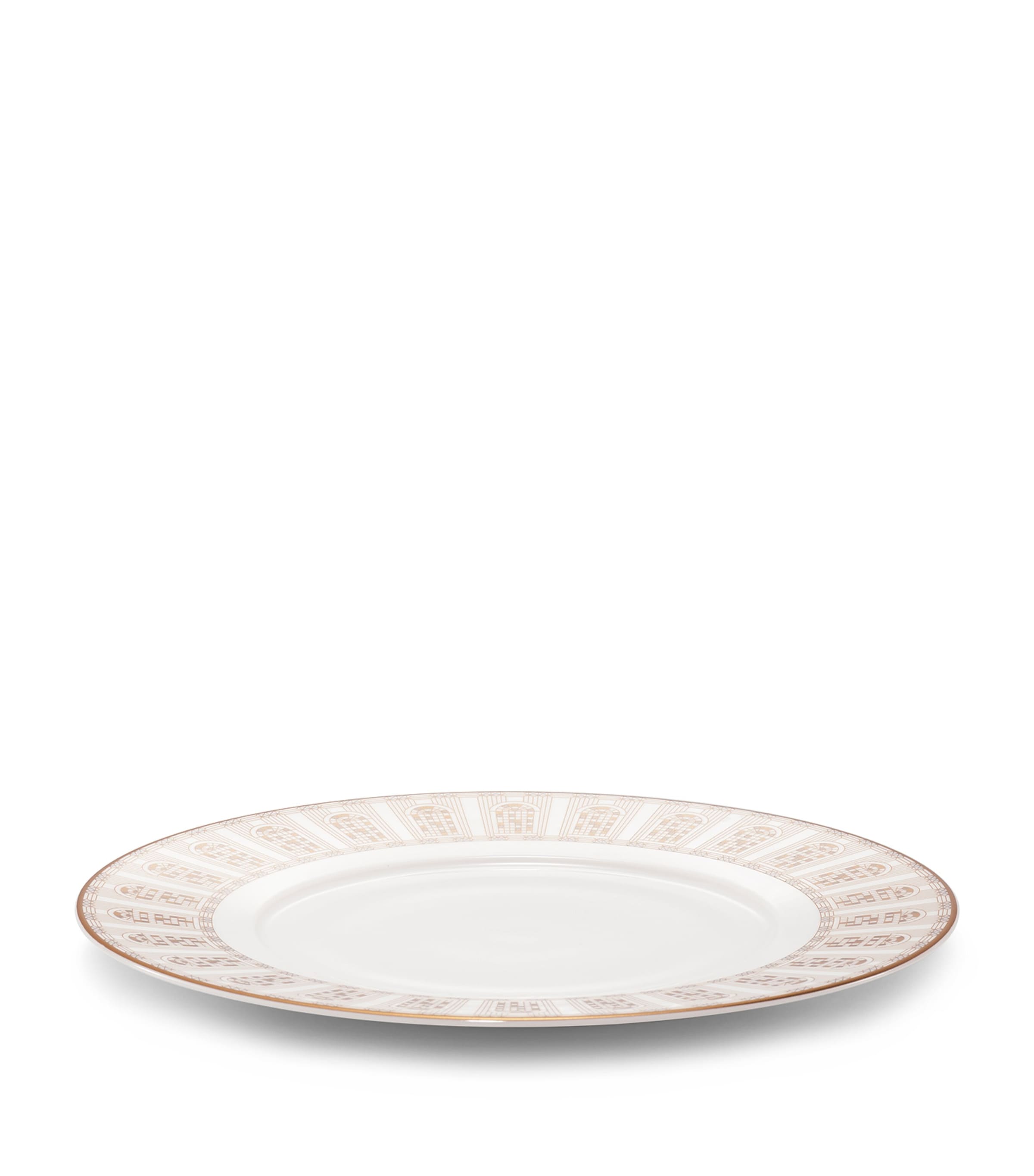 Set of 2 Arcadia Gold Dessert Plates (21cm) CLEAR Image 3