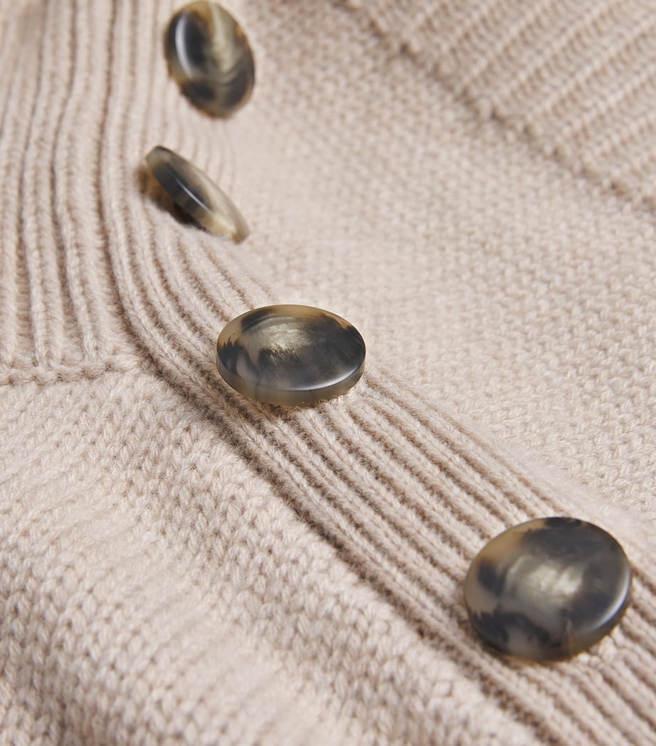 Wool-Cashmere Cropped Sweater A2238 Image 5