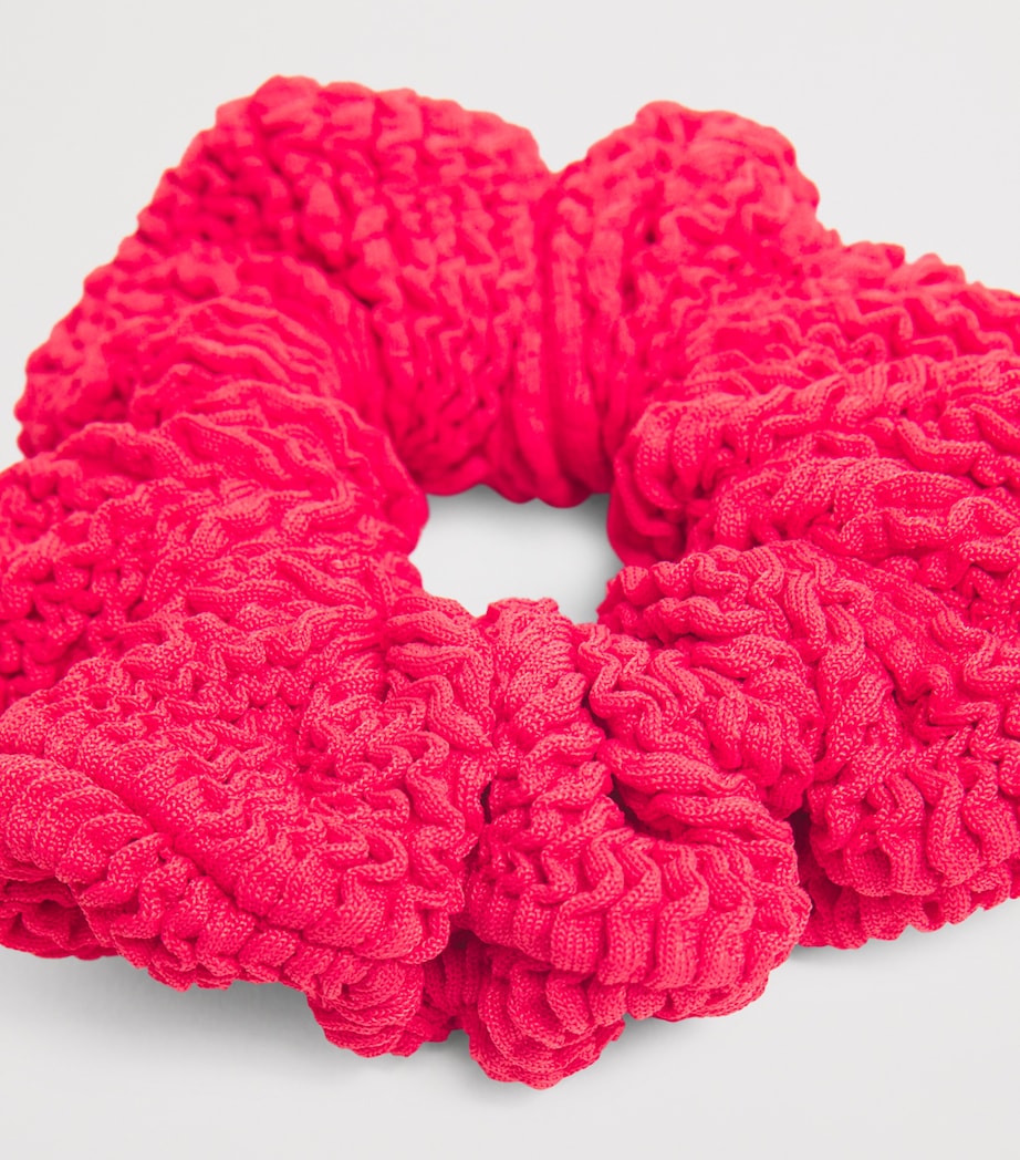Cotton Scrunchie RED Image 2