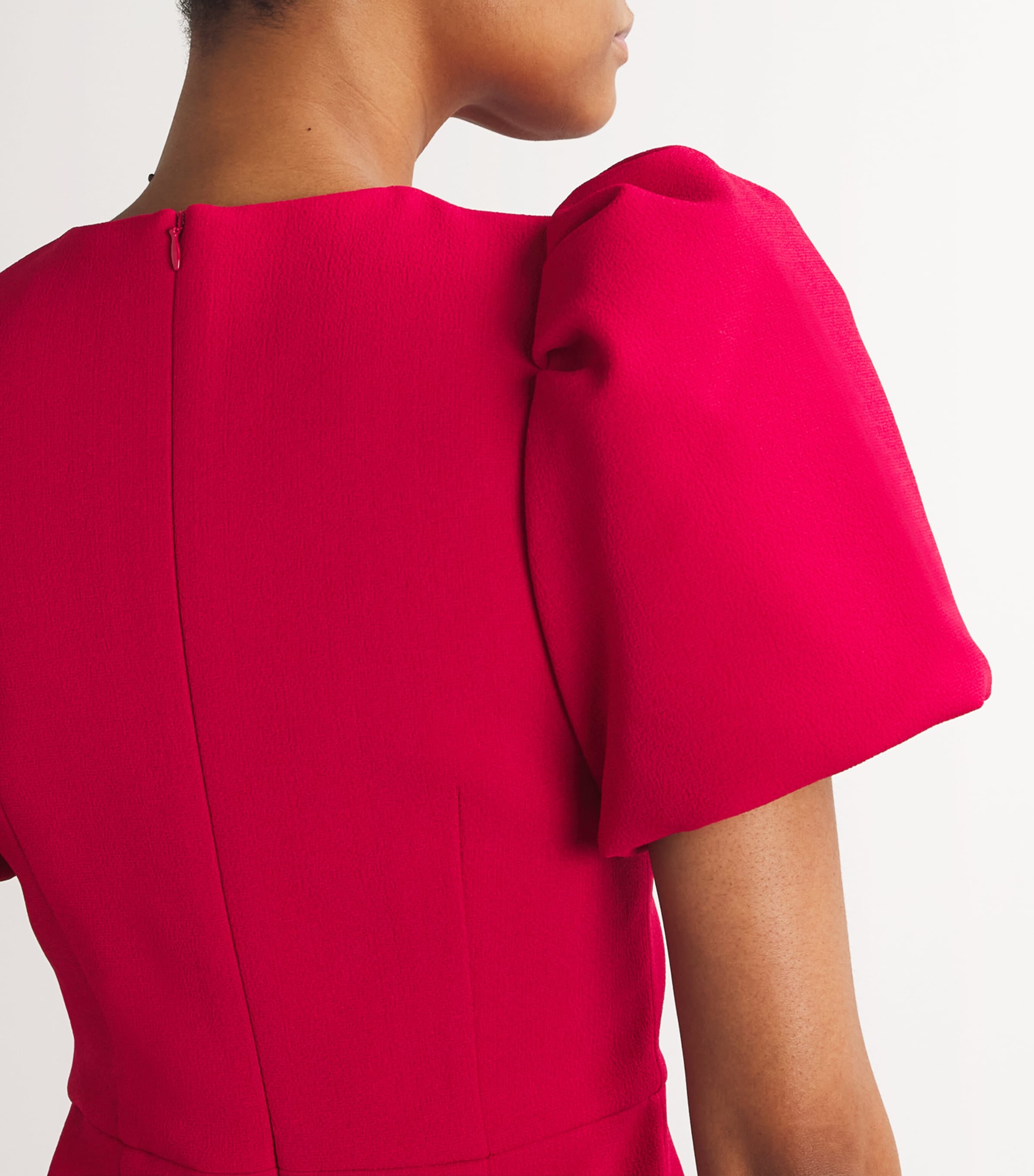 REBECCA VALLANCE アカリ パフスリーブ ミニドレス Rebecca Vallance Puff-Sleeve Akari Mini Dress | Harrods US