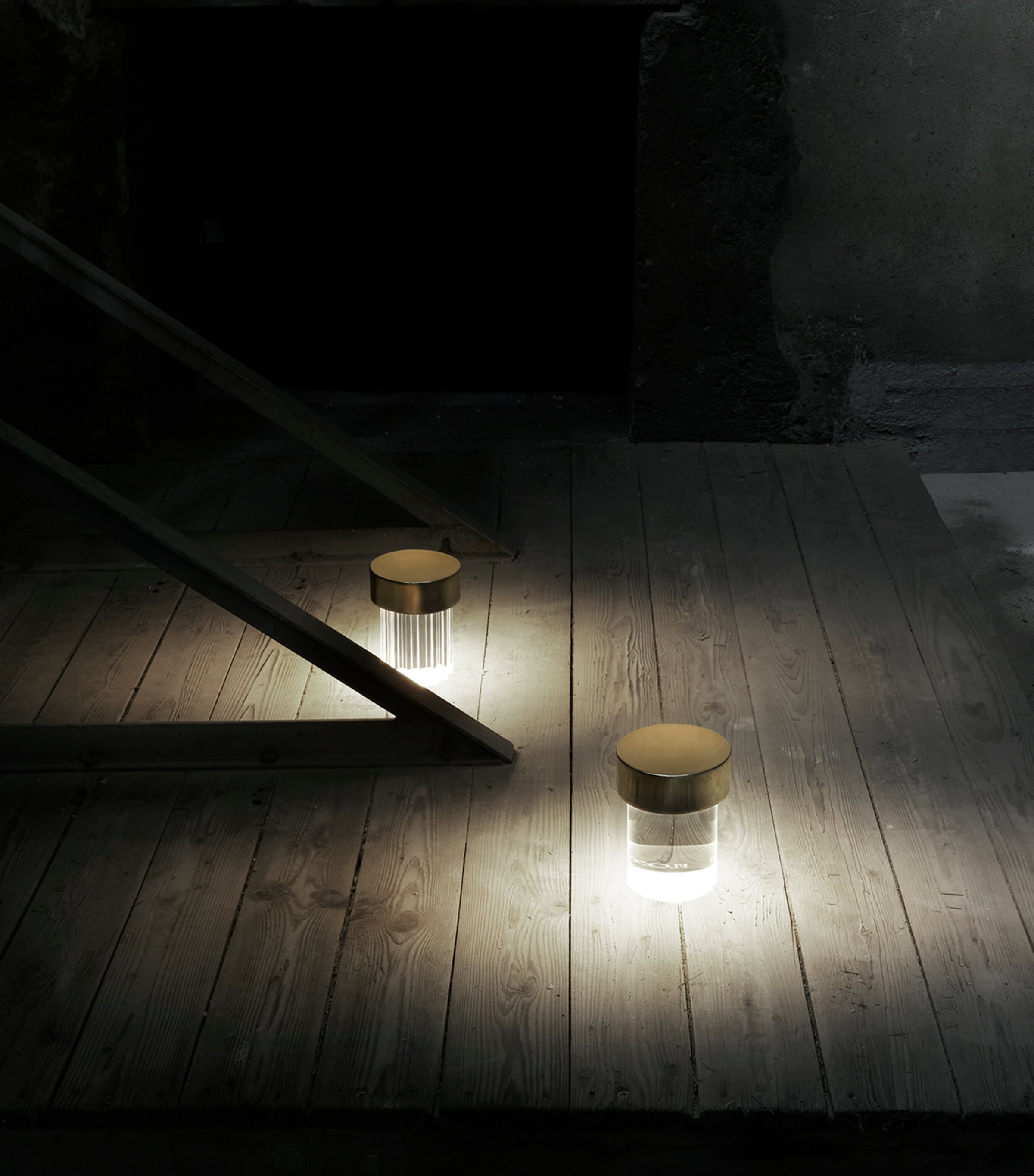 Last Order Fluted Table Lamp BRASS Image 4