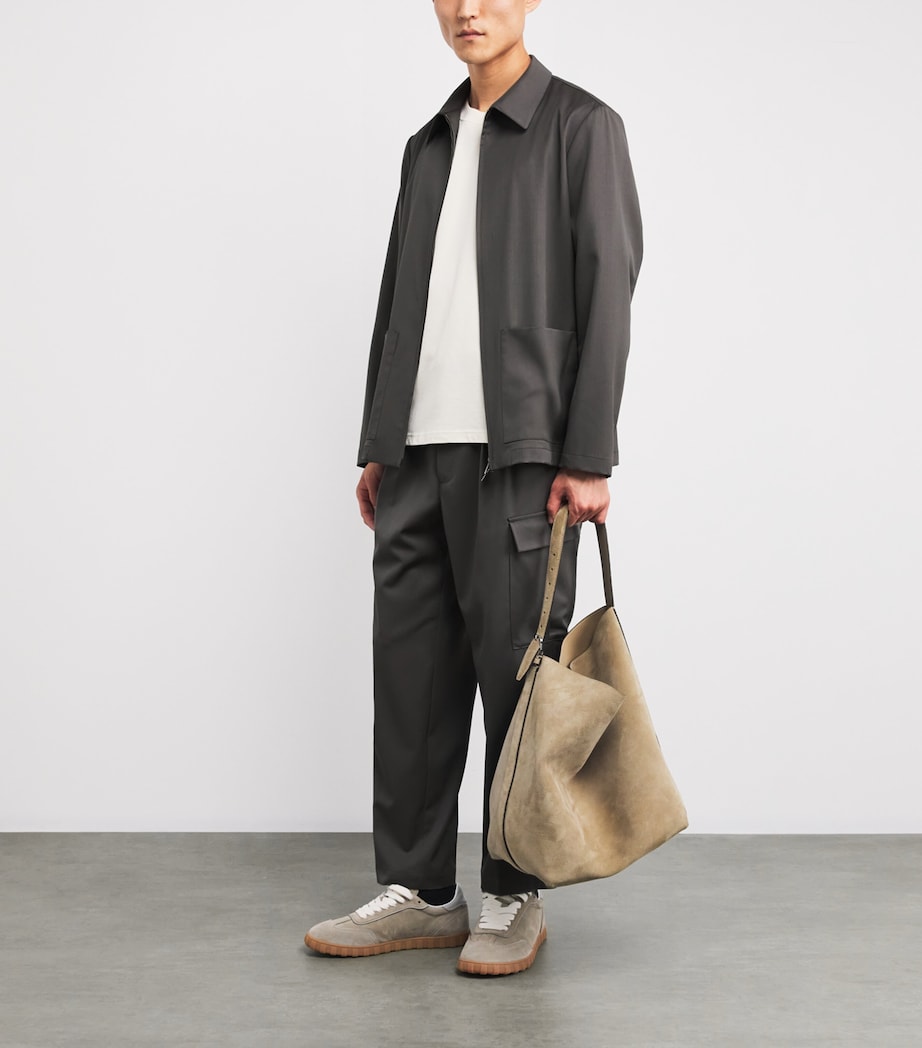 Wool-Blend Zip-Up Overshirt NOCE 260 Image 2