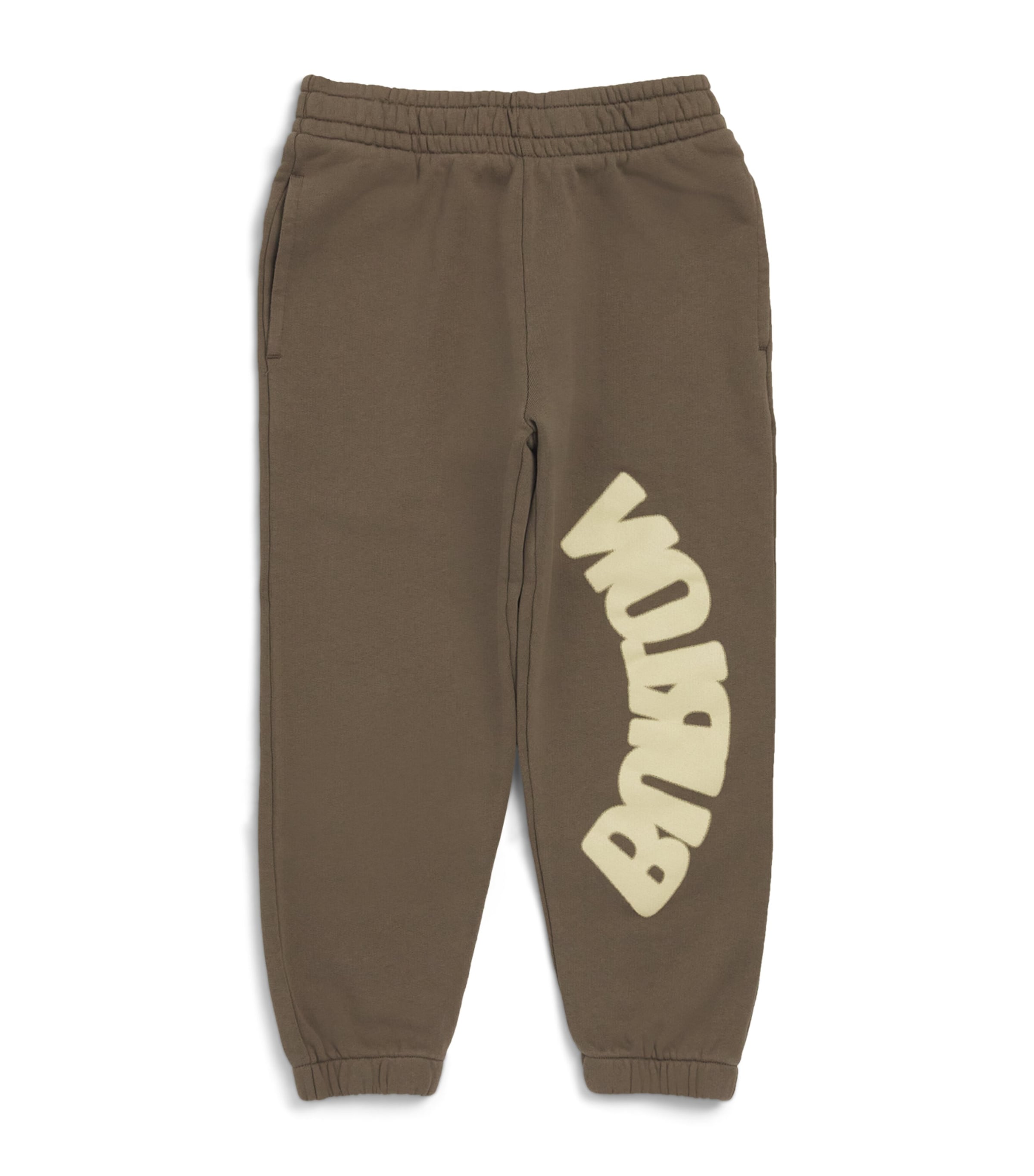 MARCELO BURLON COUNTY OF MILAN COTTON LOGO SWEATPANTS 