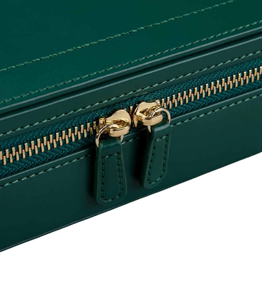 WOLF x Fiona Howard Sophia Jewellery Travel Case Frst Grn Frut Boticl Image 4