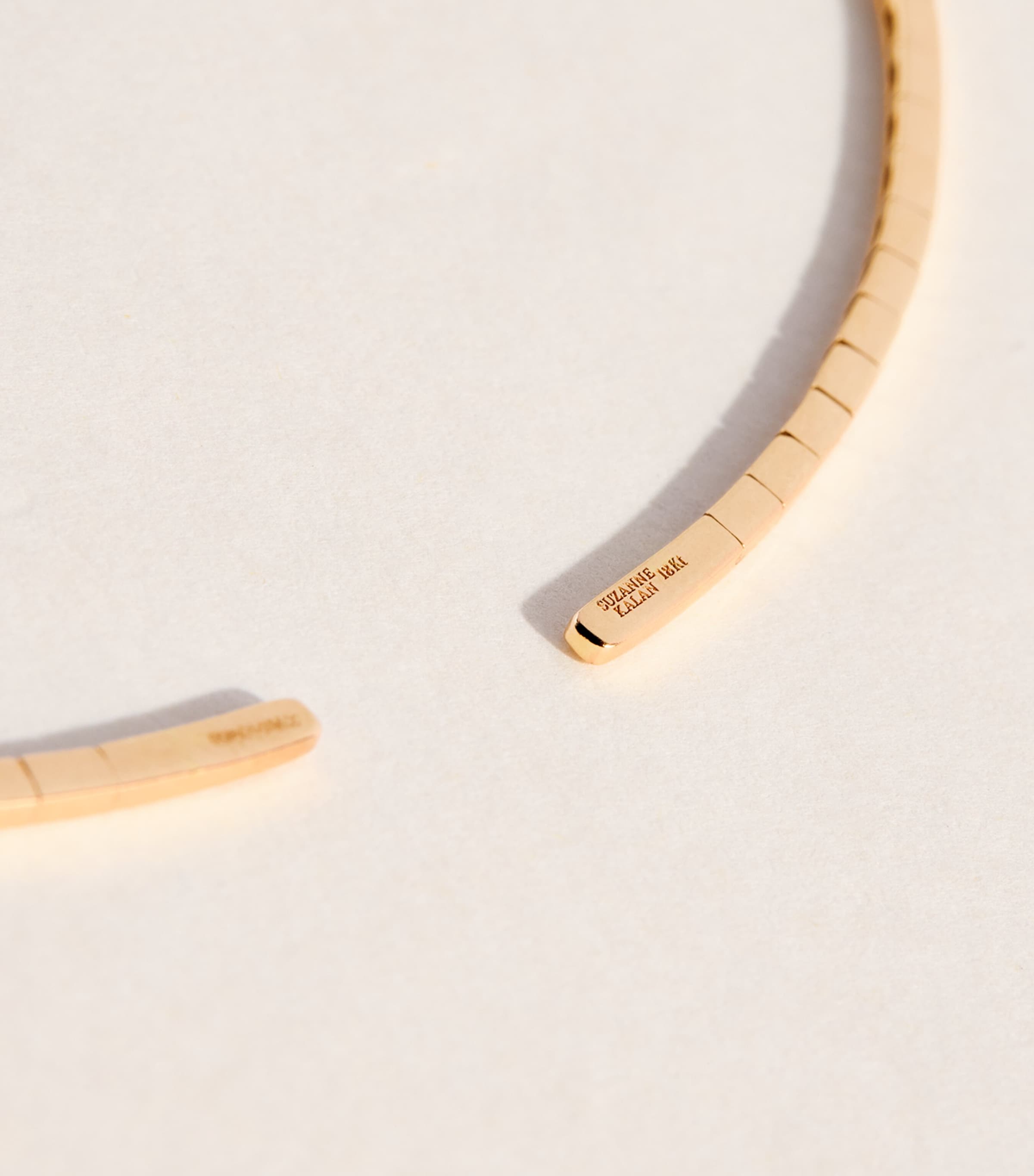 Suzanne Kalan Rose Gold and Diamond Classic Fireworks Thin Cascade Choker Rg/wd Image 3