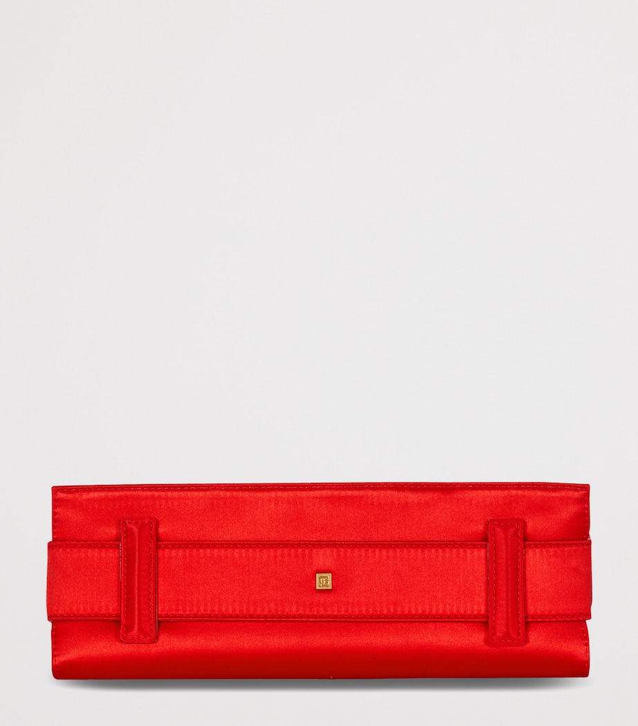 Satin Anthem Clutch Bag M39 ROUGE/CRISTAL Image 6