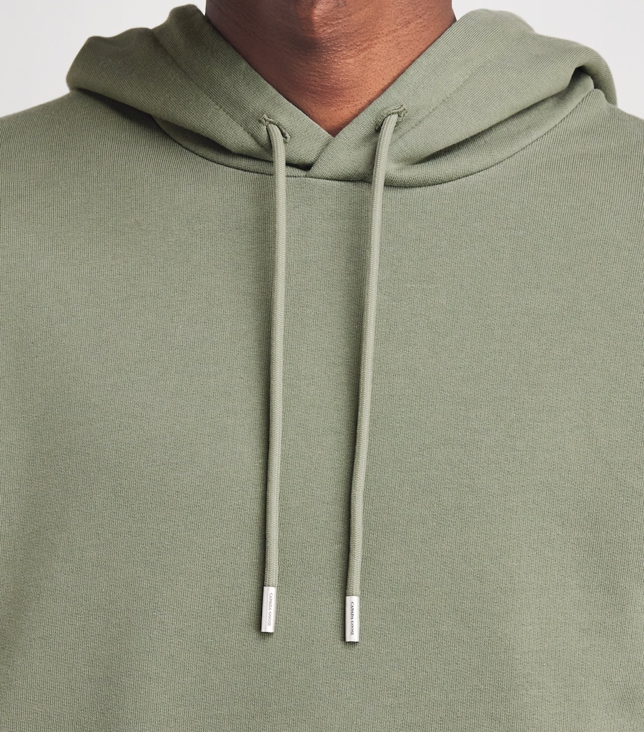 Canada Goose Mens Organic Cotton Loon Hoodie Vireo Green Image 3